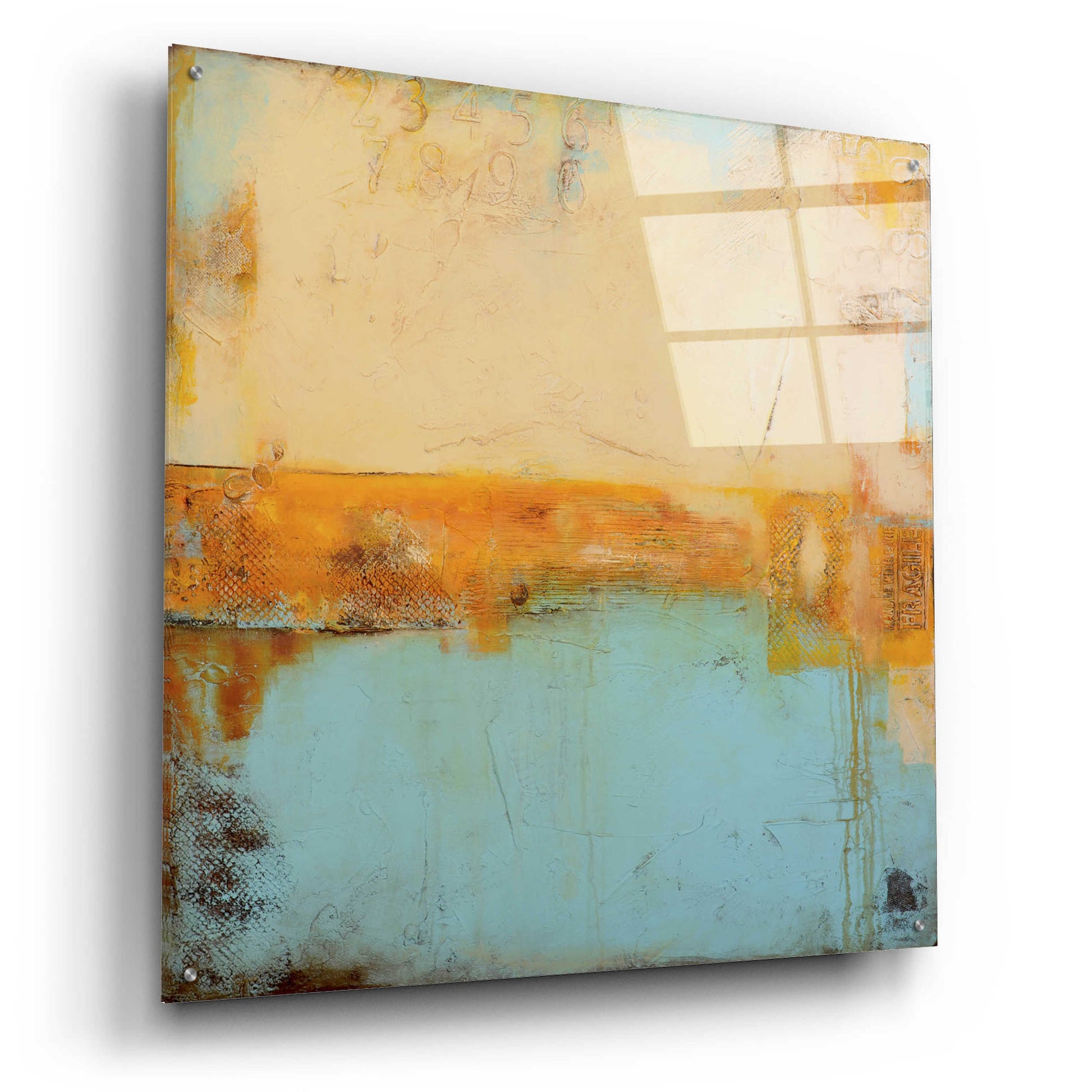 Epic Art 'Bay of Noons' by Erin Ashley, Acrylic Glass Wall Art,36x36