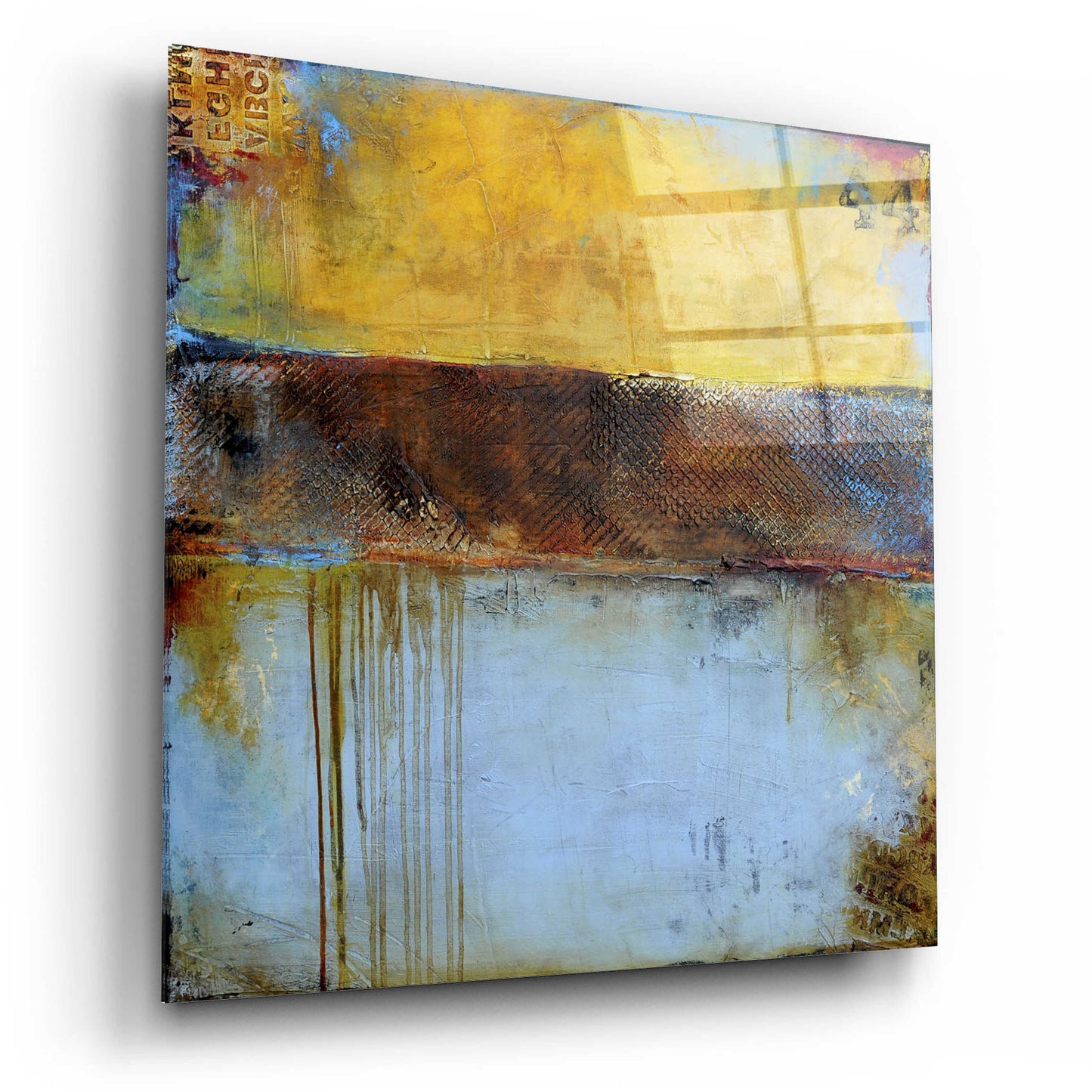 Epic Art 'Crossroad 44' by Erin Ashley, Acrylic Glass Wall Art,12x12