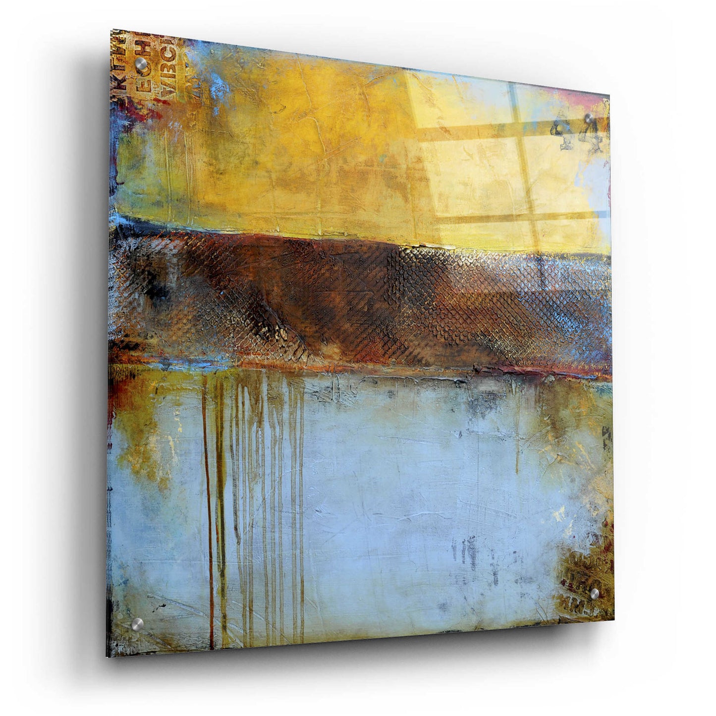 Epic Art 'Crossroad 44' by Erin Ashley, Acrylic Glass Wall Art,24x24