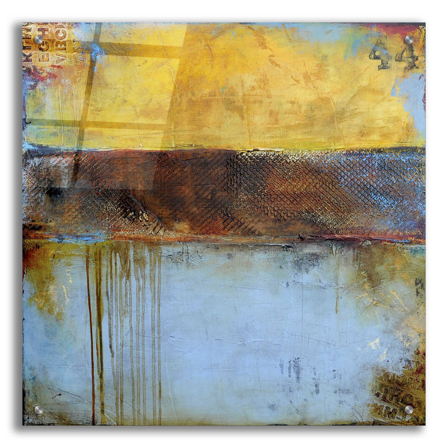 Epic Art 'Crossroad 44' by Erin Ashley, Acrylic Glass Wall Art,24x24