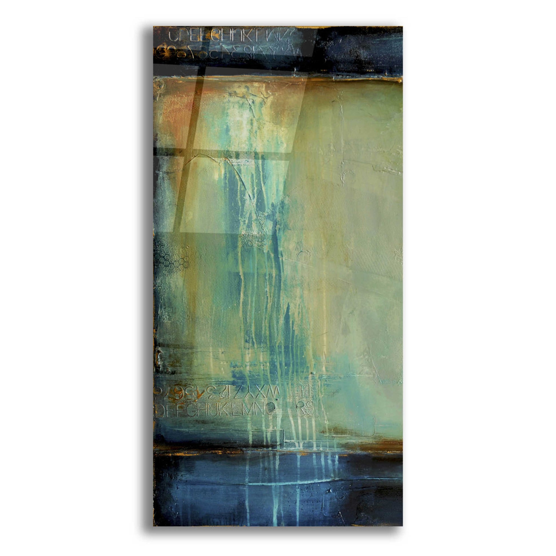 Epic Art 'Cry Me a River I' by Erin Ashley, Acrylic Glass Wall Art,12x24