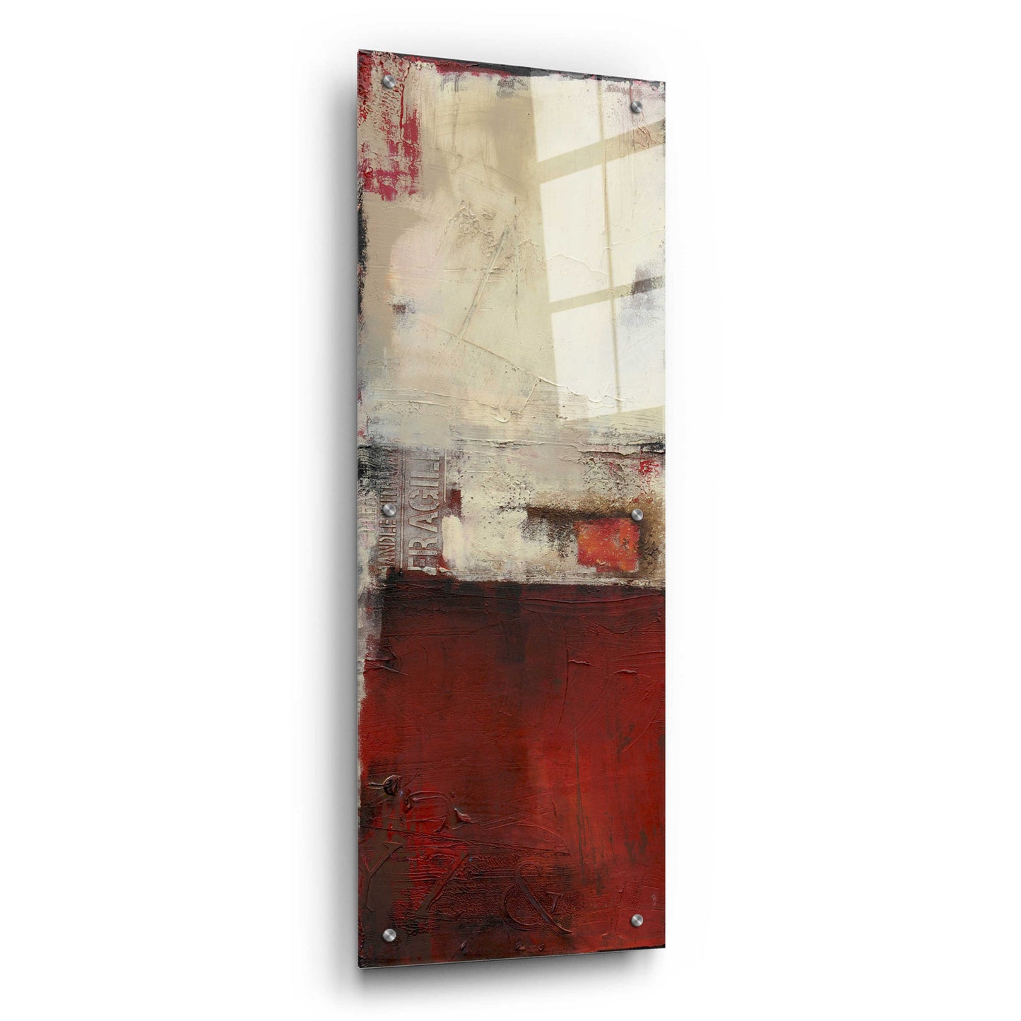 Epic Art 'Drop Box I' by Erin Ashley, Acrylic Glass Wall Art,12x36