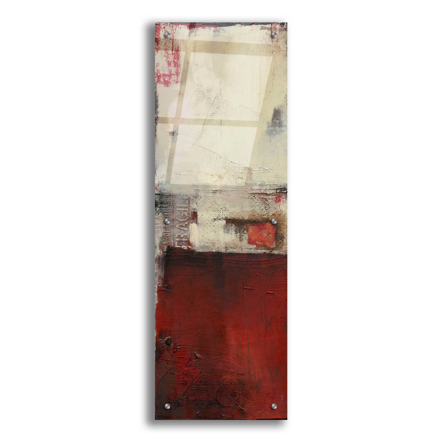 Epic Art 'Drop Box I' by Erin Ashley, Acrylic Glass Wall Art,12x36