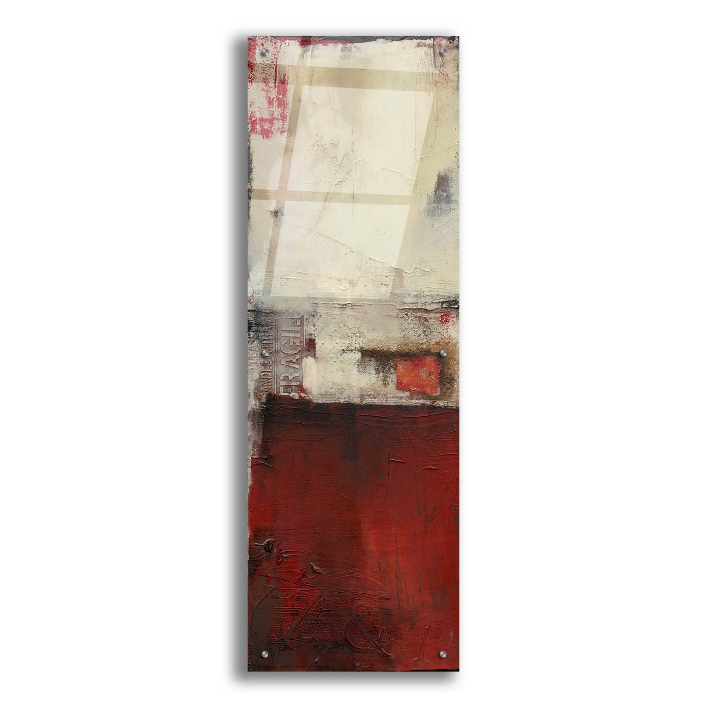 Epic Art 'Drop Box I' by Erin Ashley, Acrylic Glass Wall Art,16x48