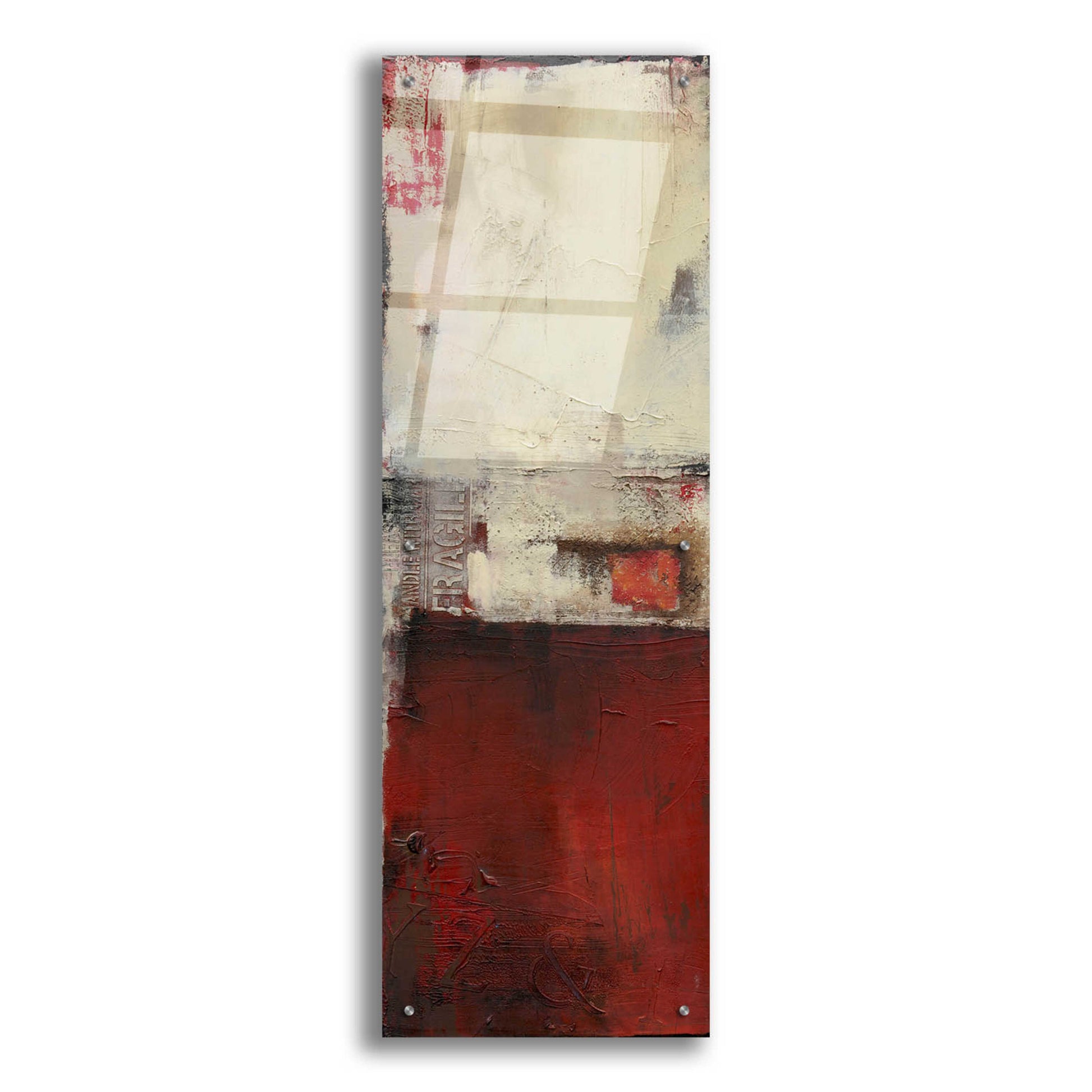 Epic Art 'Drop Box I' by Erin Ashley, Acrylic Glass Wall Art,16x48