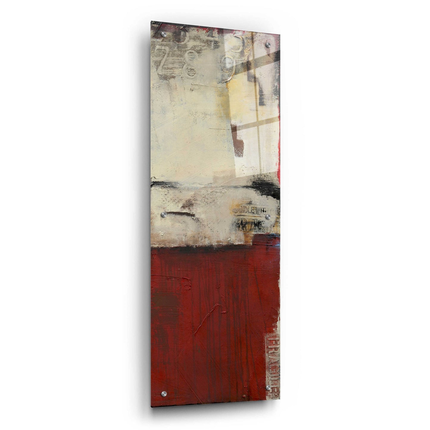 Epic Art 'Drop Box II' by Erin Ashley, Acrylic Glass Wall Art,12x36