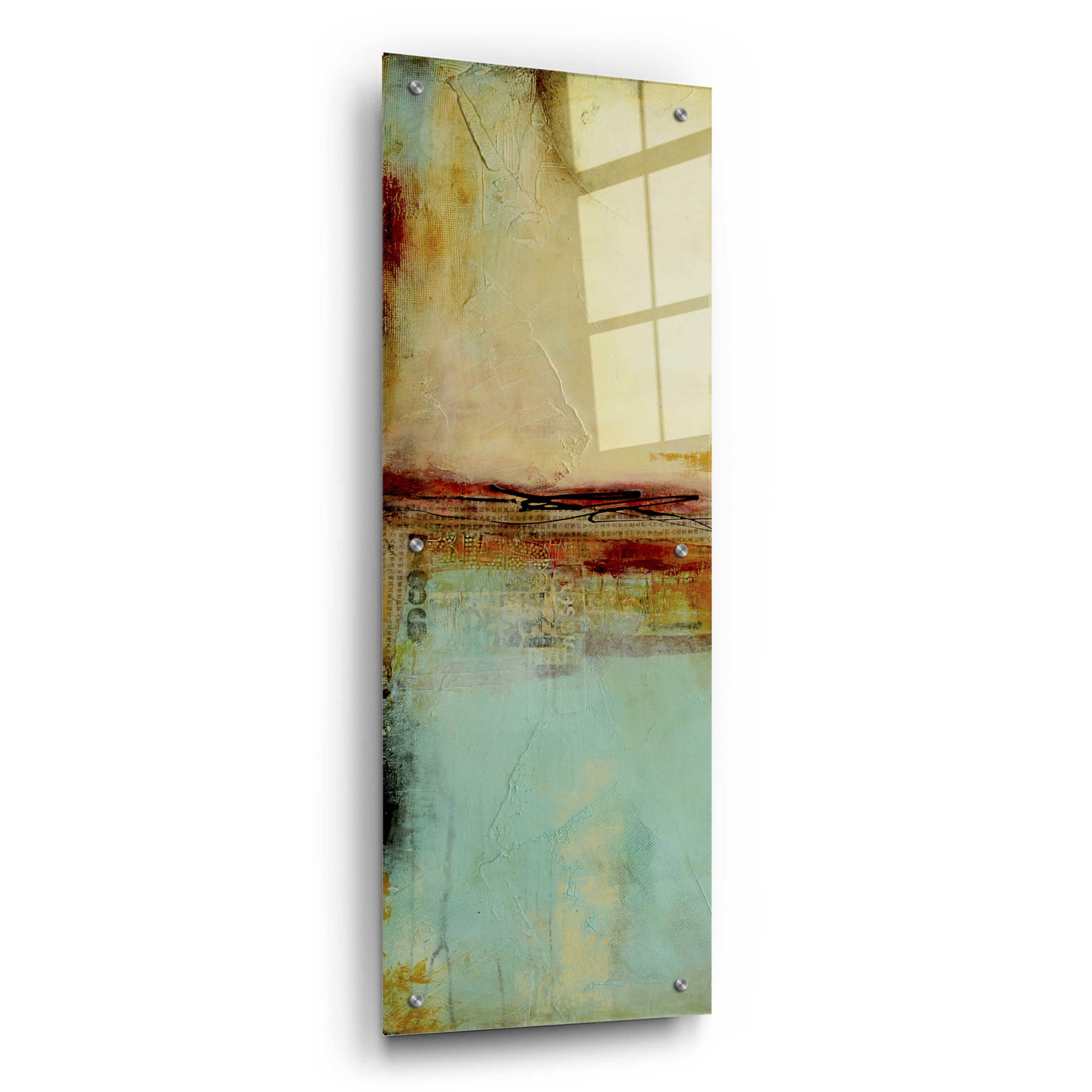 Epic Art 'Eastside Story I' by Erin Ashley, Acrylic Glass Wall Art,12x36