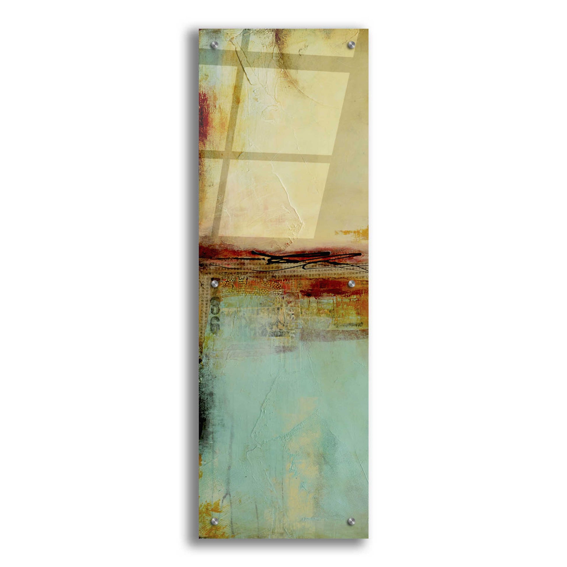 Epic Art 'Eastside Story I' by Erin Ashley, Acrylic Glass Wall Art,12x36