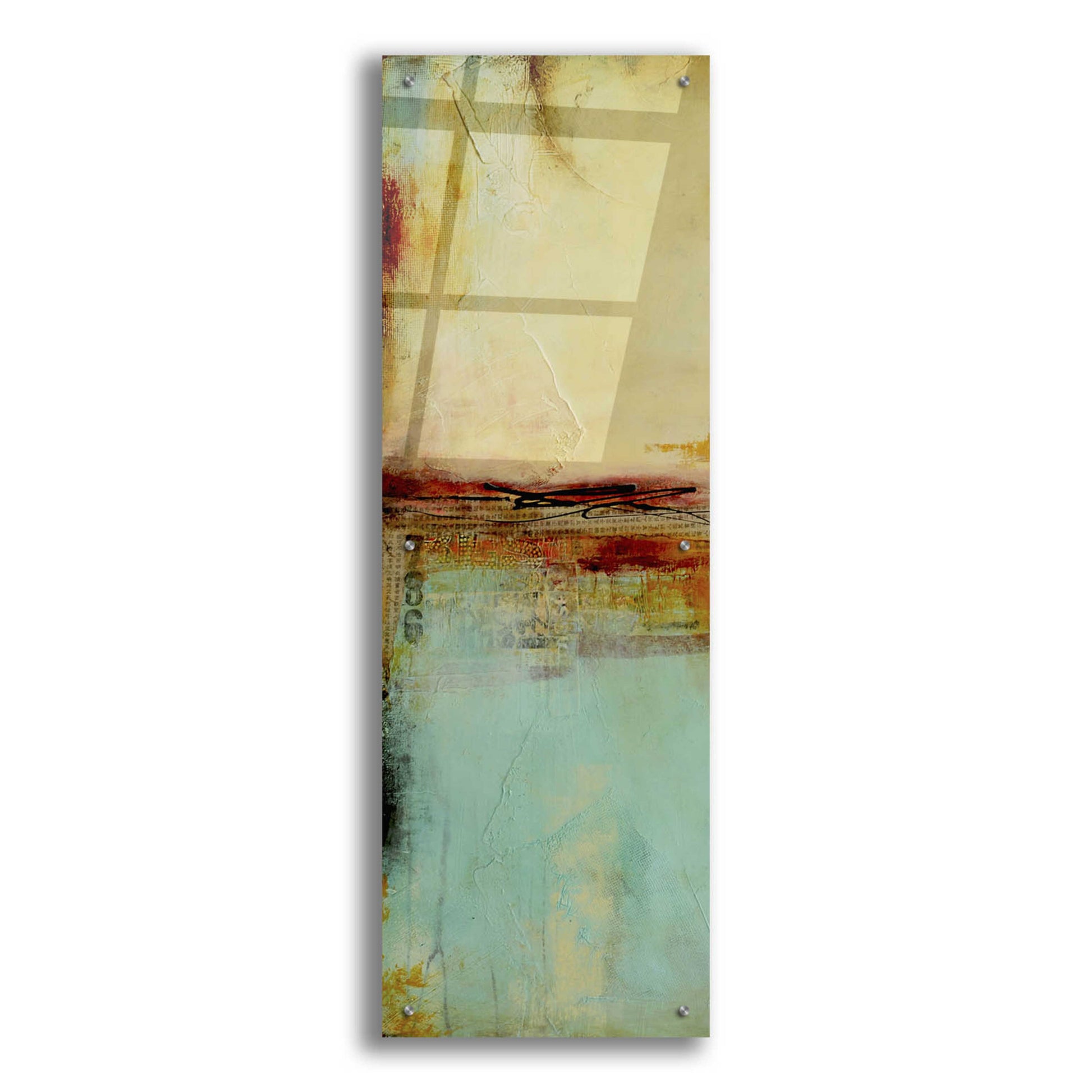 Epic Art 'Eastside Story I' by Erin Ashley, Acrylic Glass Wall Art,16x48