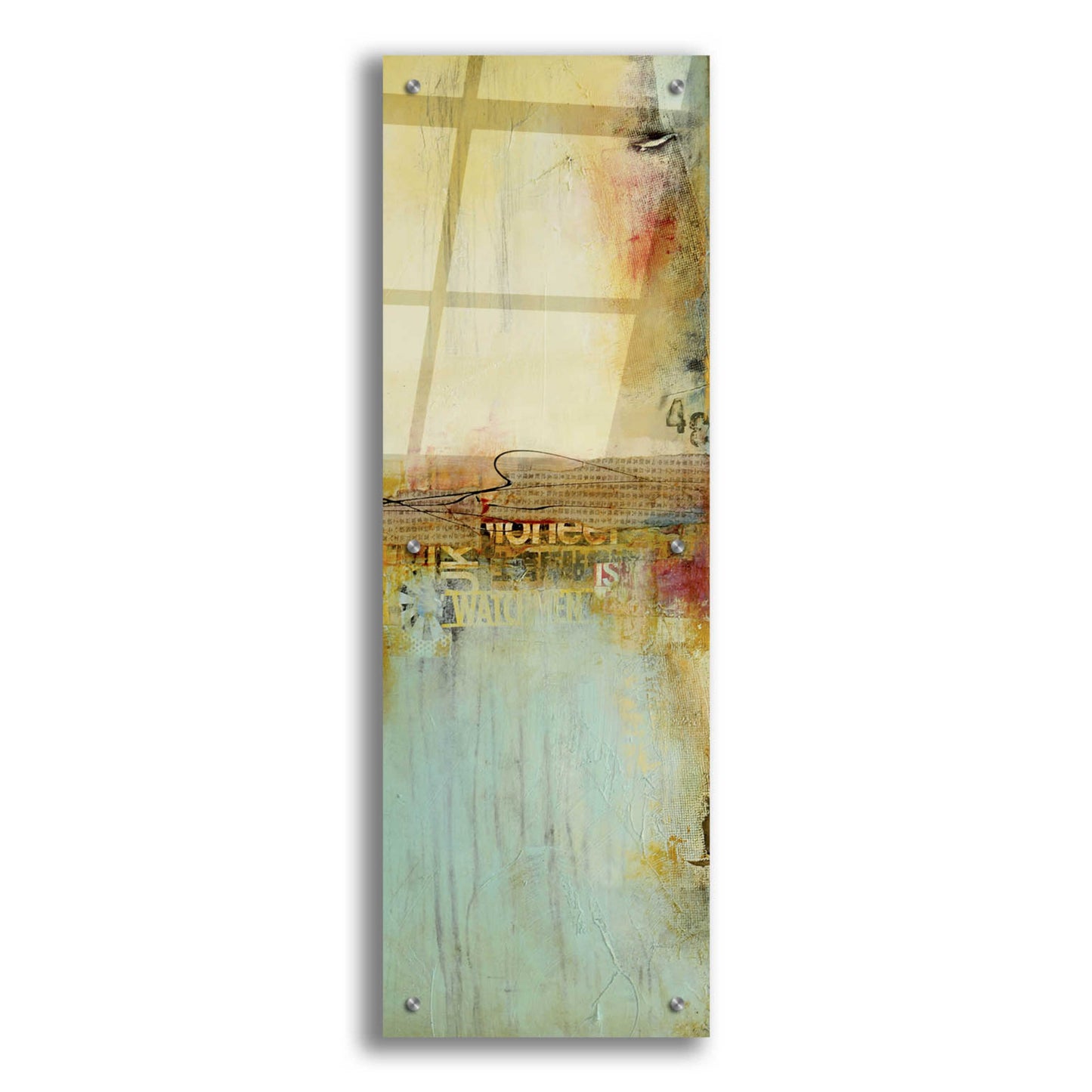 Epic Art 'Eastside Story II' by Erin Ashley, Acrylic Glass Wall Art,12x36