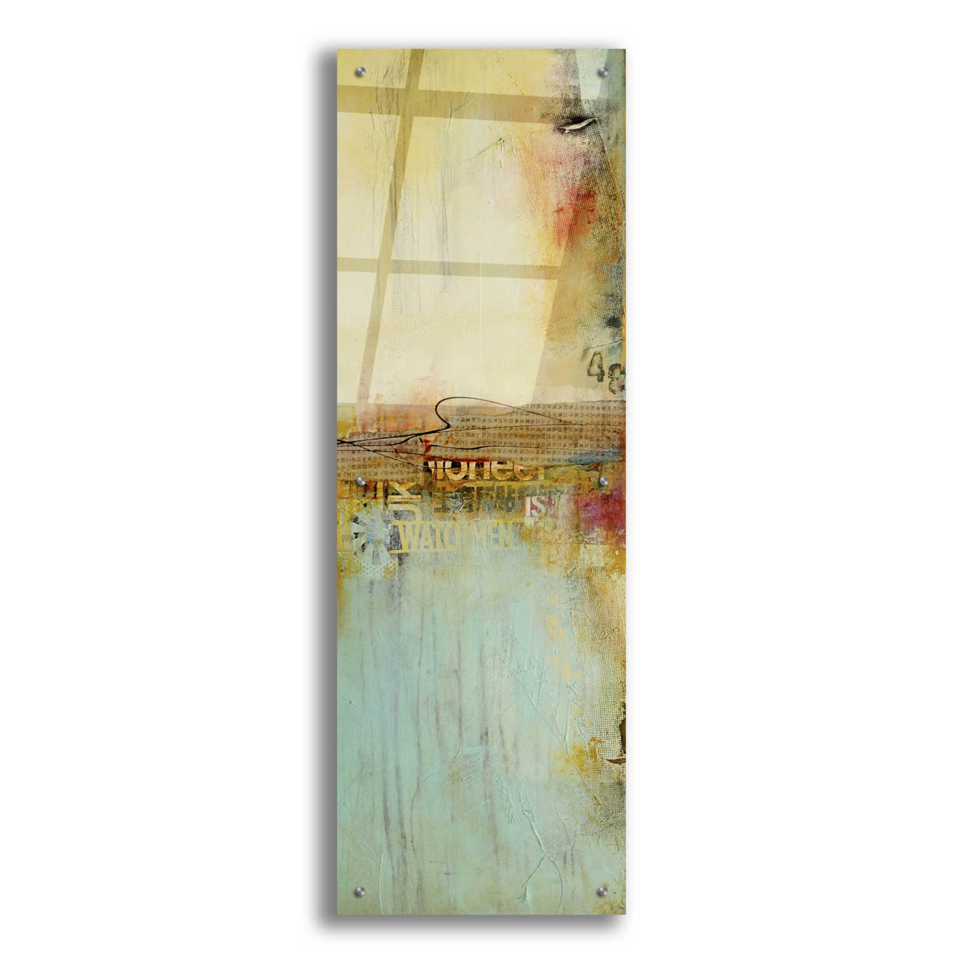 Epic Art 'Eastside Story II' by Erin Ashley, Acrylic Glass Wall Art,16x48