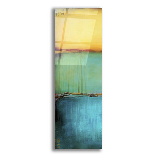 Epic Art 'Emeralds Bay I' by Erin Ashley, Acrylic Glass Wall Art