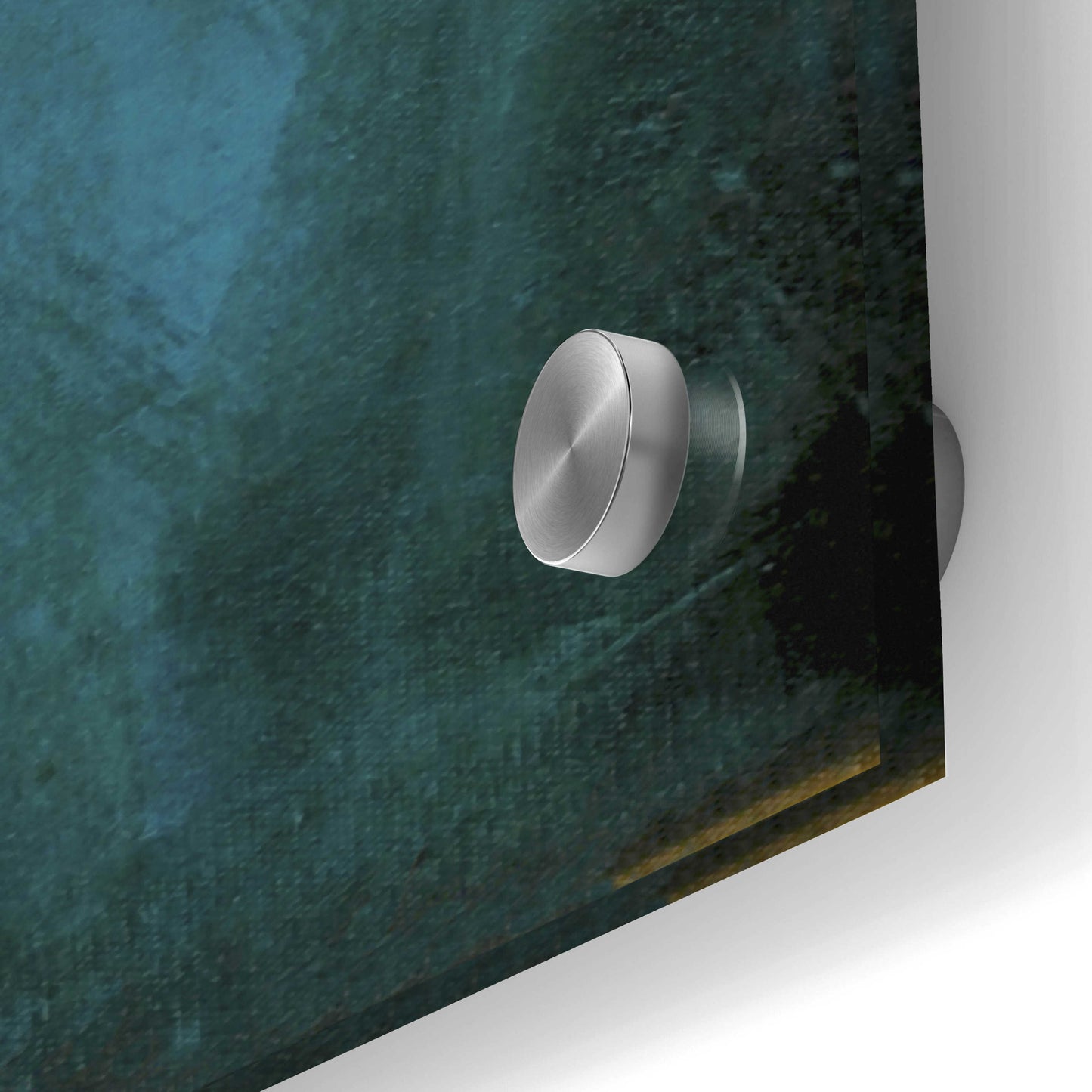 Epic Art 'Emeralds Bay II' by Erin Ashley, Acrylic Glass Wall Art,12x36