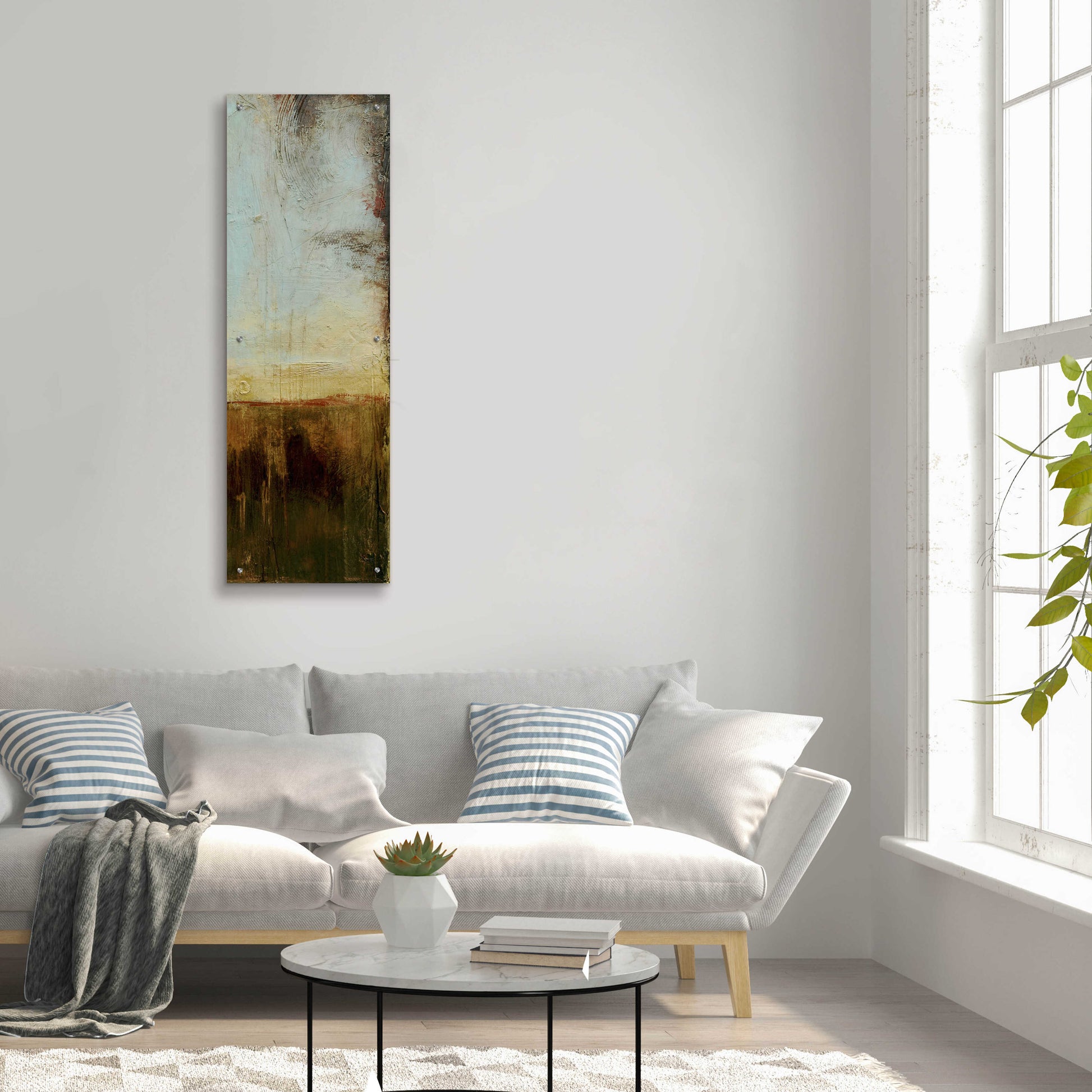 Epic Art 'Flying Without Wings III' by Erin Ashley, Acrylic Glass Wall Art,16x48