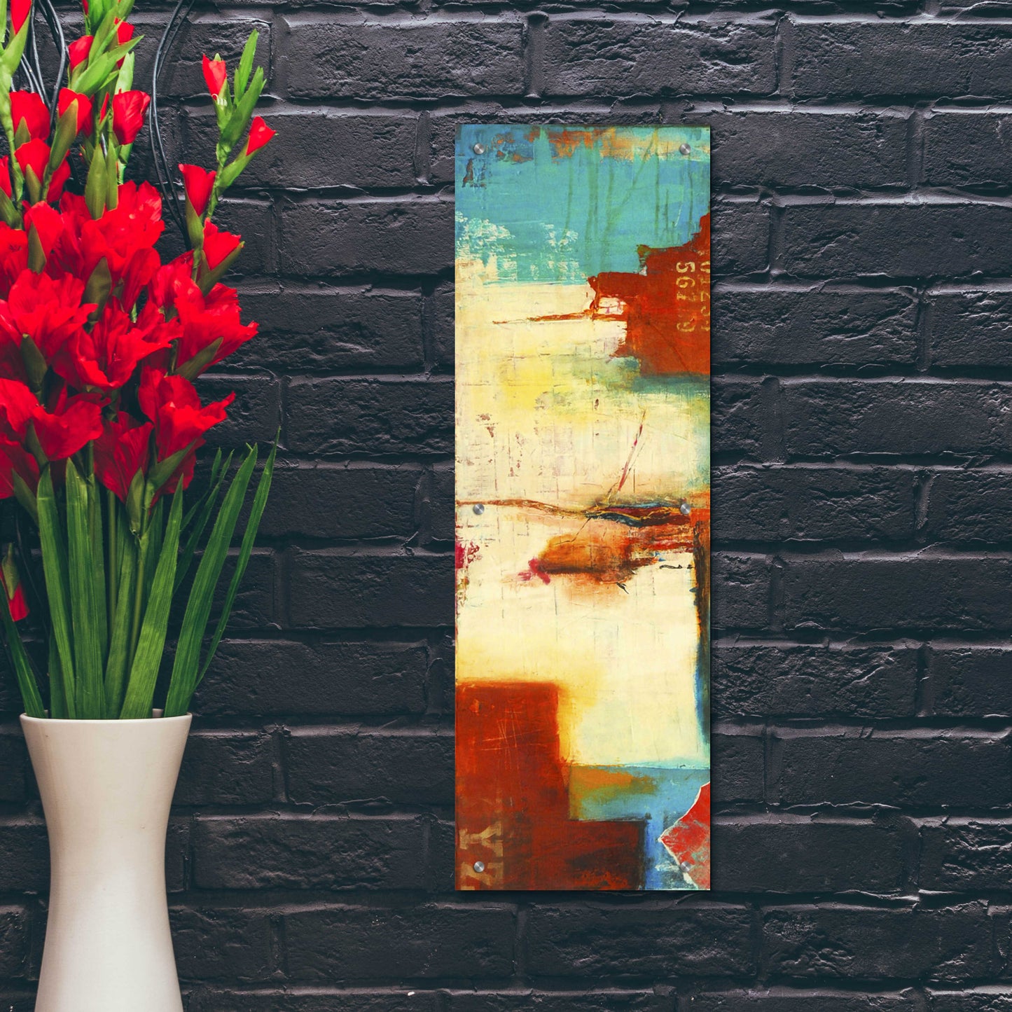 Epic Art 'Fragile I' by Erin Ashley, Acrylic Glass Wall Art,12x36