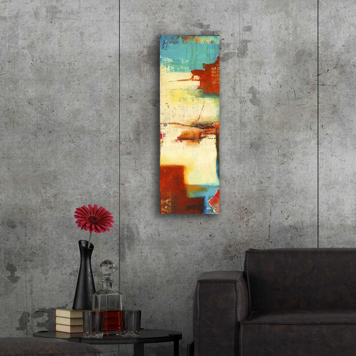 Epic Art 'Fragile I' by Erin Ashley, Acrylic Glass Wall Art,12x36