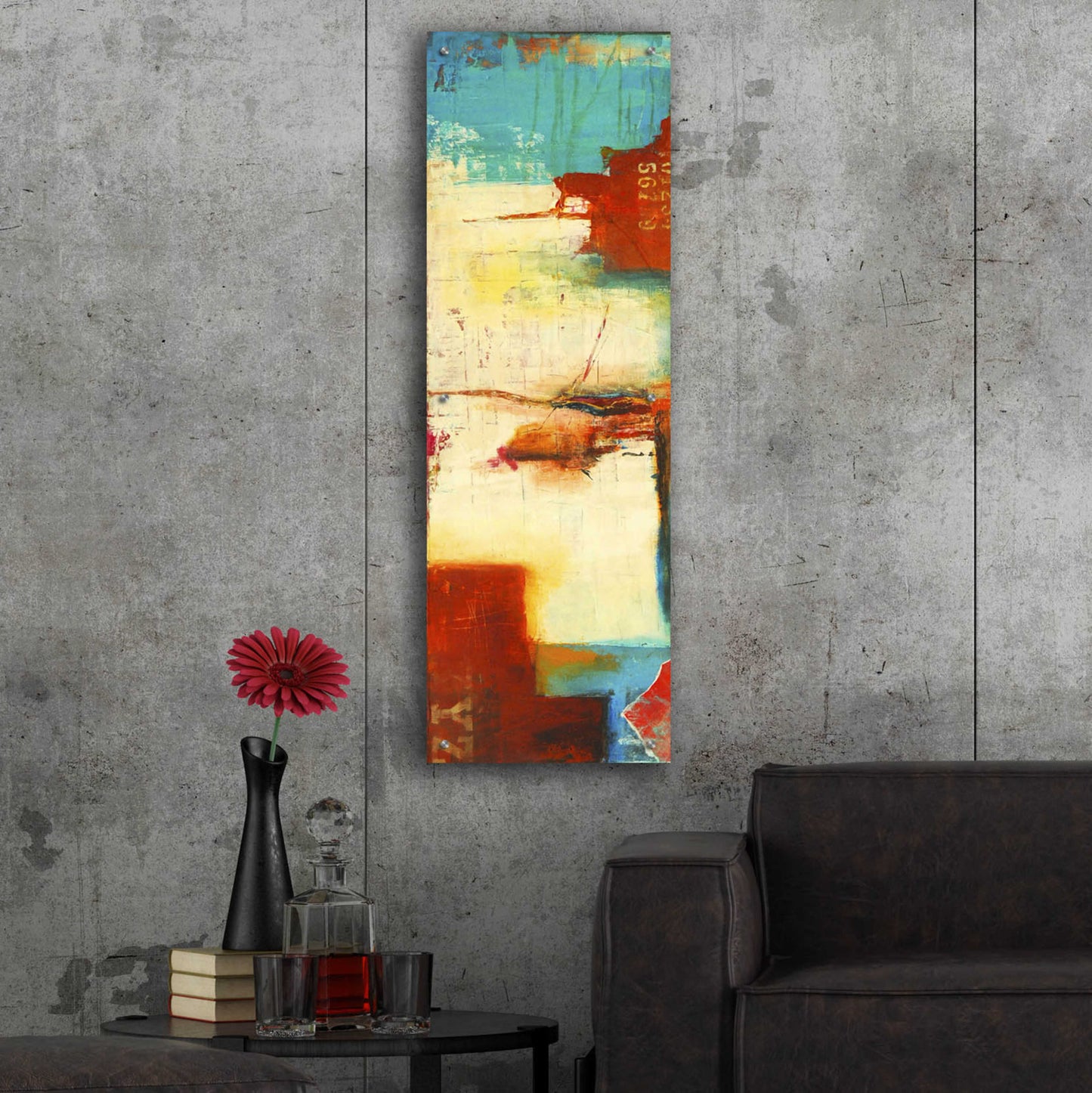 Epic Art 'Fragile I' by Erin Ashley, Acrylic Glass Wall Art,16x48