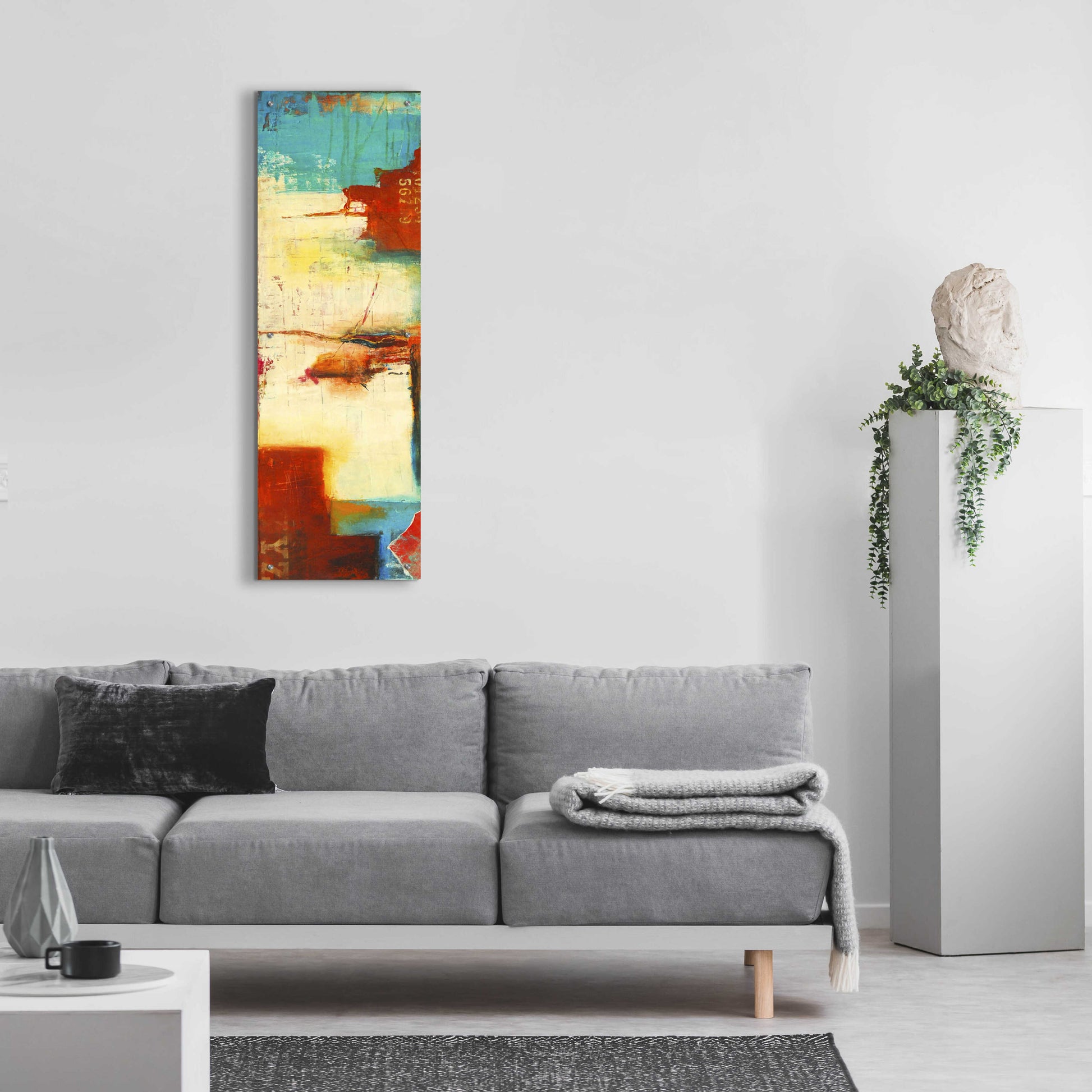 Epic Art 'Fragile I' by Erin Ashley, Acrylic Glass Wall Art,16x48