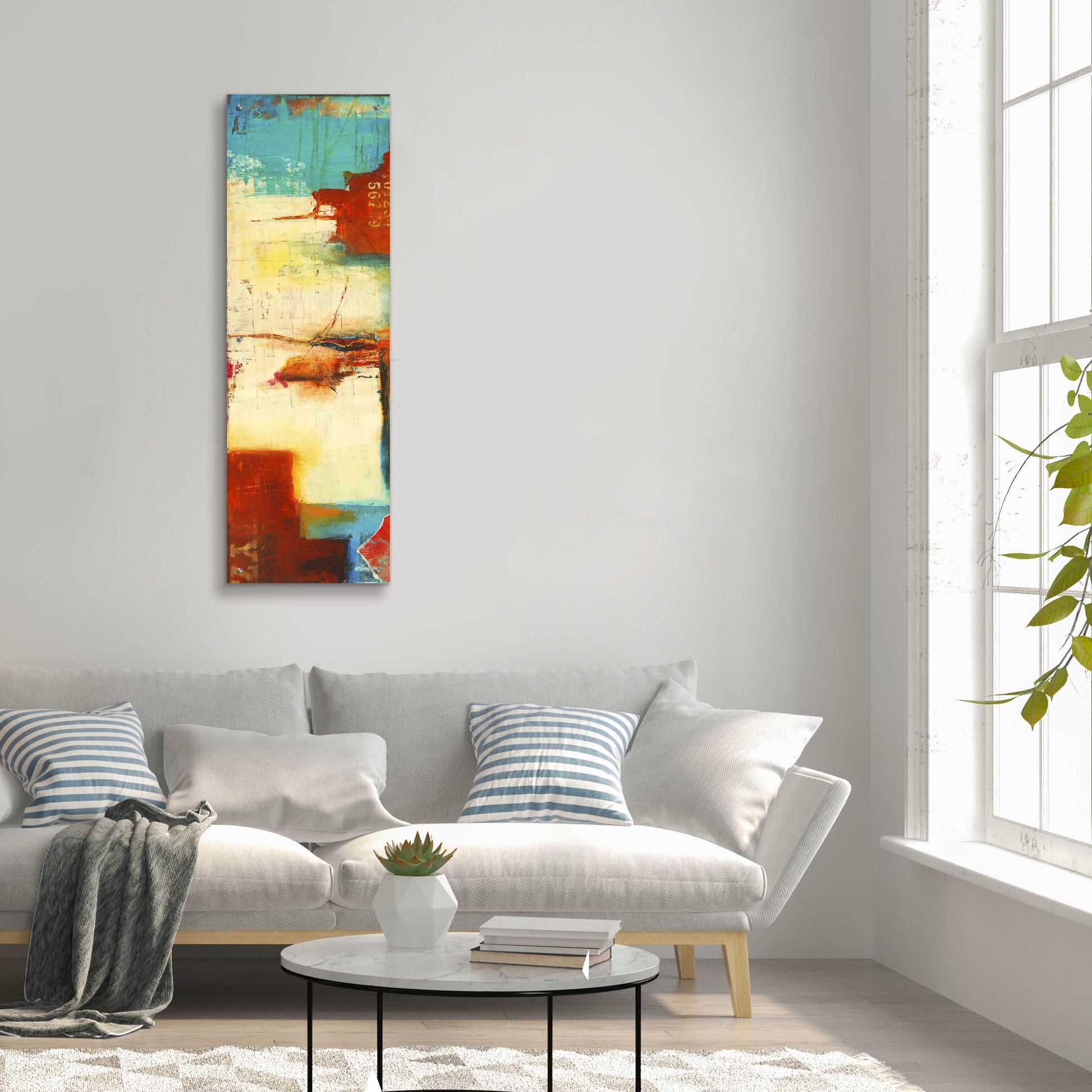 Epic Art 'Fragile I' by Erin Ashley, Acrylic Glass Wall Art,16x48