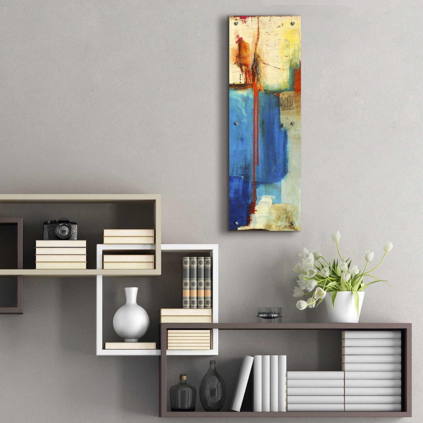 Epic Art 'Fragile II' by Erin Ashley, Acrylic Glass Wall Art,12x36