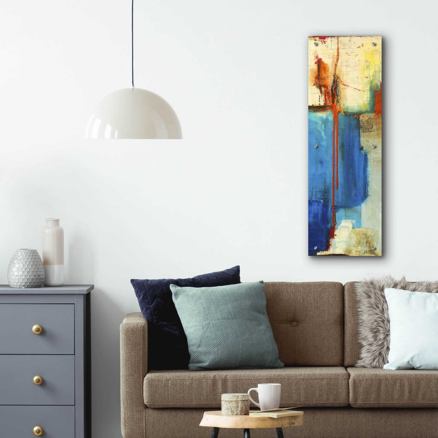 Epic Art 'Fragile II' by Erin Ashley, Acrylic Glass Wall Art,12x36