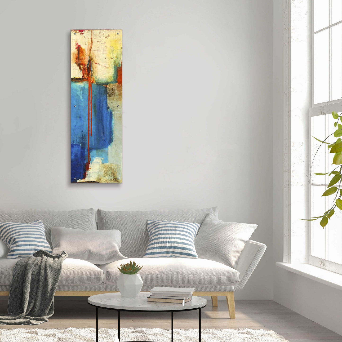 Epic Art 'Fragile II' by Erin Ashley, Acrylic Glass Wall Art,16x48