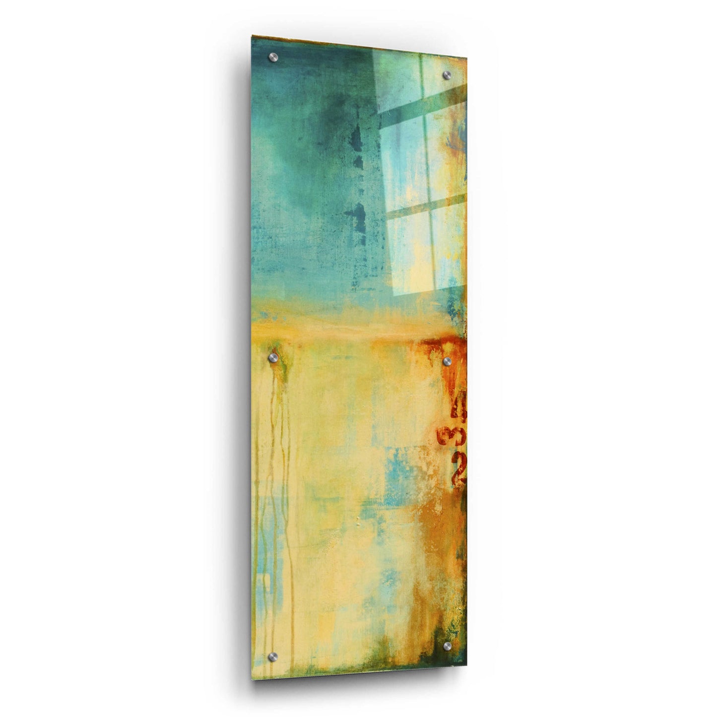 Epic Art 'Lazy Sunday I' by Erin Ashley, Acrylic Glass Wall Art,16x48