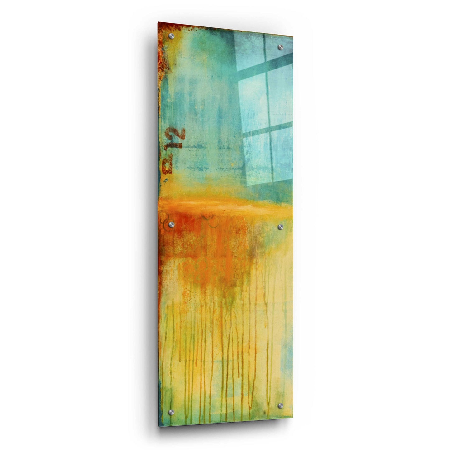 Epic Art 'Lazy Sunday II' by Erin Ashley, Acrylic Glass Wall Art,12x36