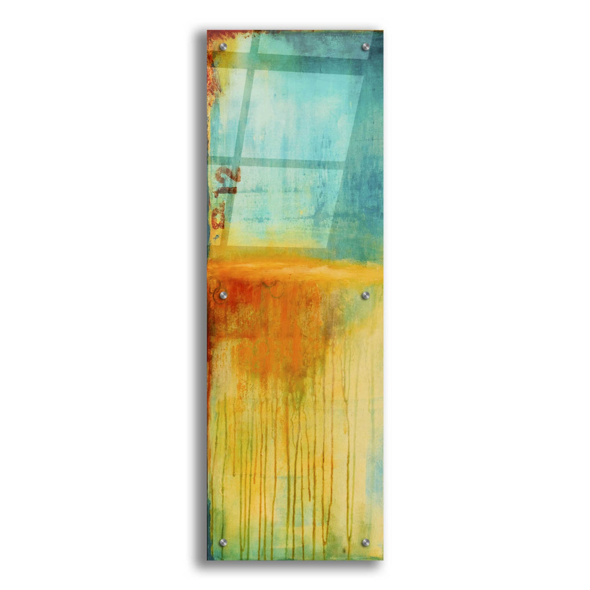 Epic Art 'Lazy Sunday II' by Erin Ashley, Acrylic Glass Wall Art,12x36