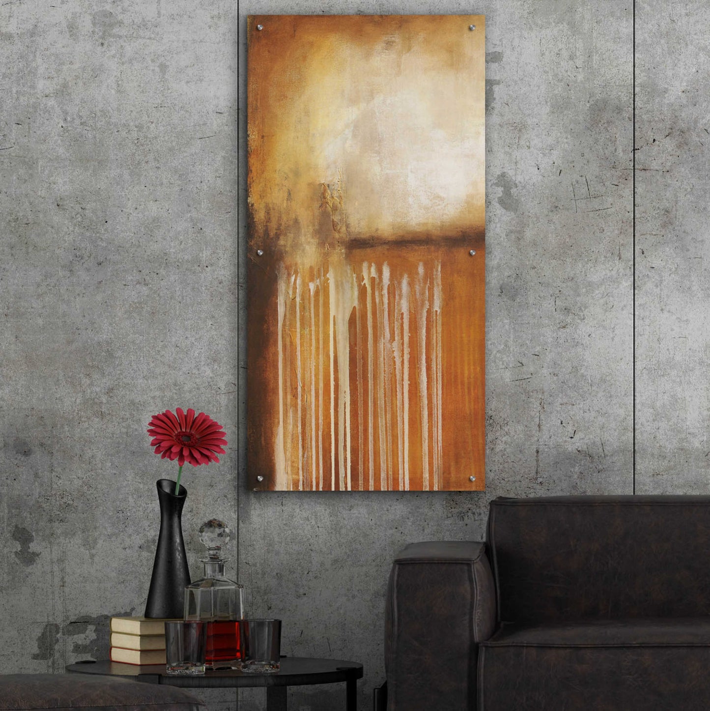 Epic Art 'Madison Fields I' by Erin Ashley, Acrylic Glass Wall Art,24x48