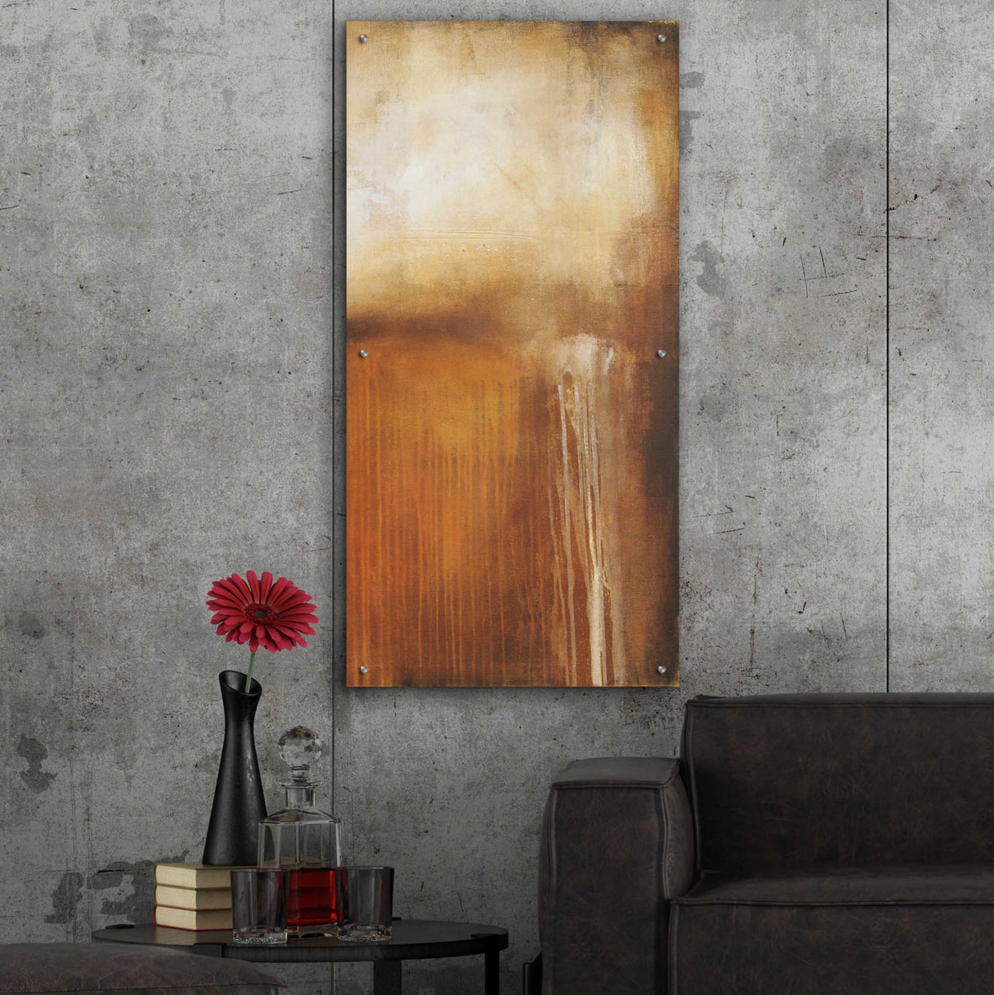 Epic Art 'Madison Fields II' by Erin Ashley, Acrylic Glass Wall Art,24x48