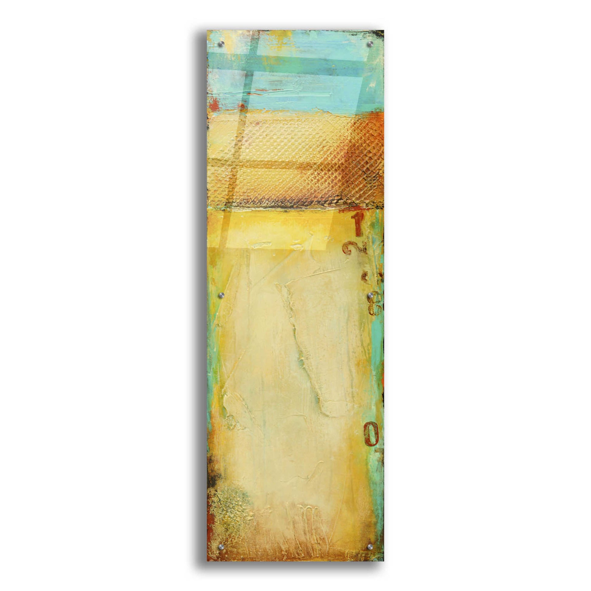 Epic Art 'Old Island Harbor II' by Erin Ashley, Acrylic Glass Wall Art,16x48