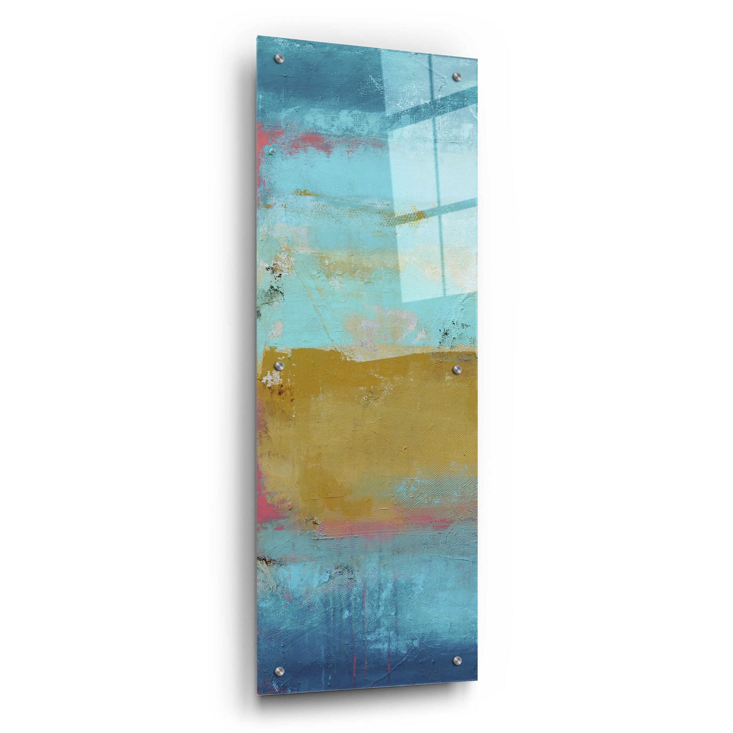 Epic Art 'Riviera Bay I' by Erin Ashley, Acrylic Glass Wall Art,12x36