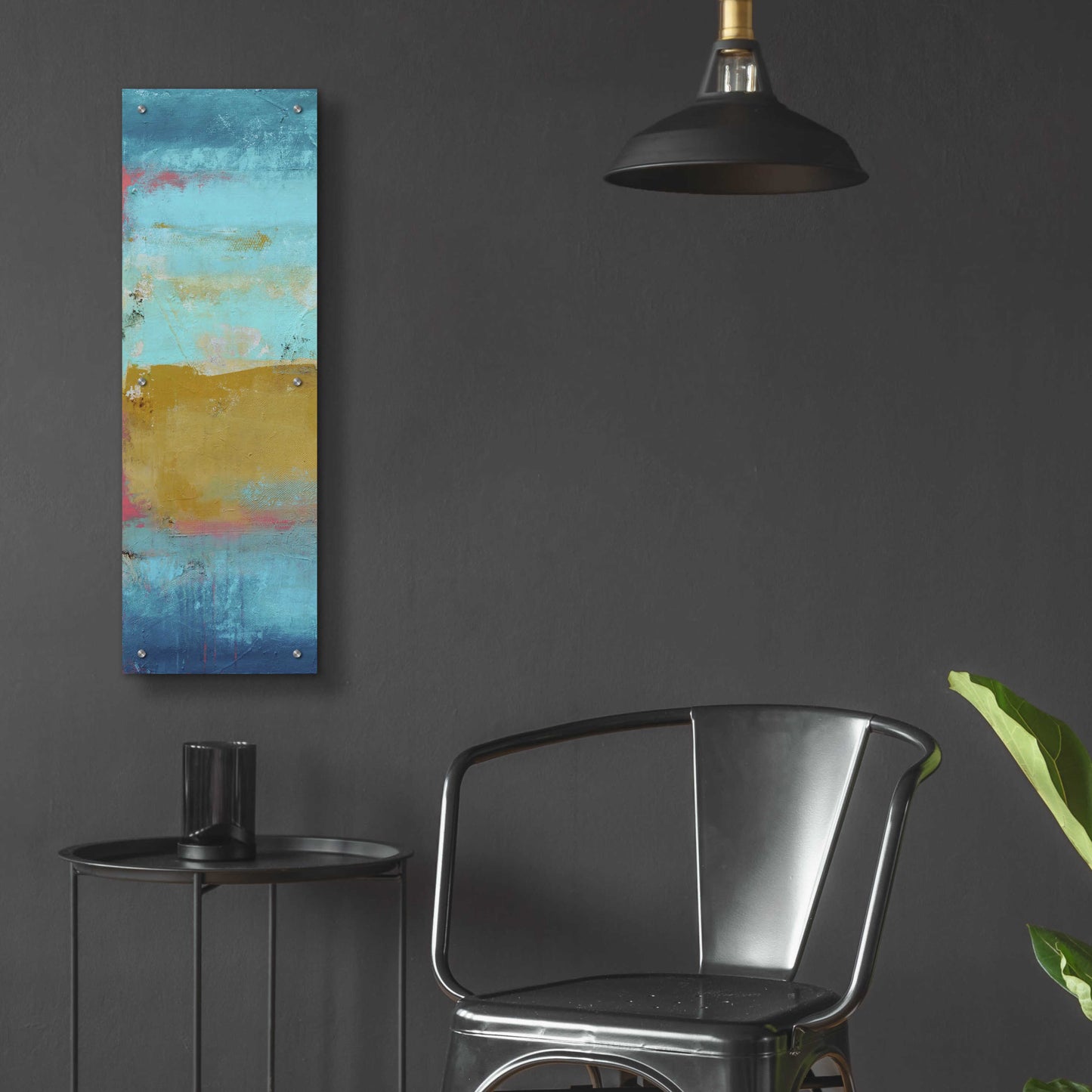 Epic Art 'Riviera Bay I' by Erin Ashley, Acrylic Glass Wall Art,12x36