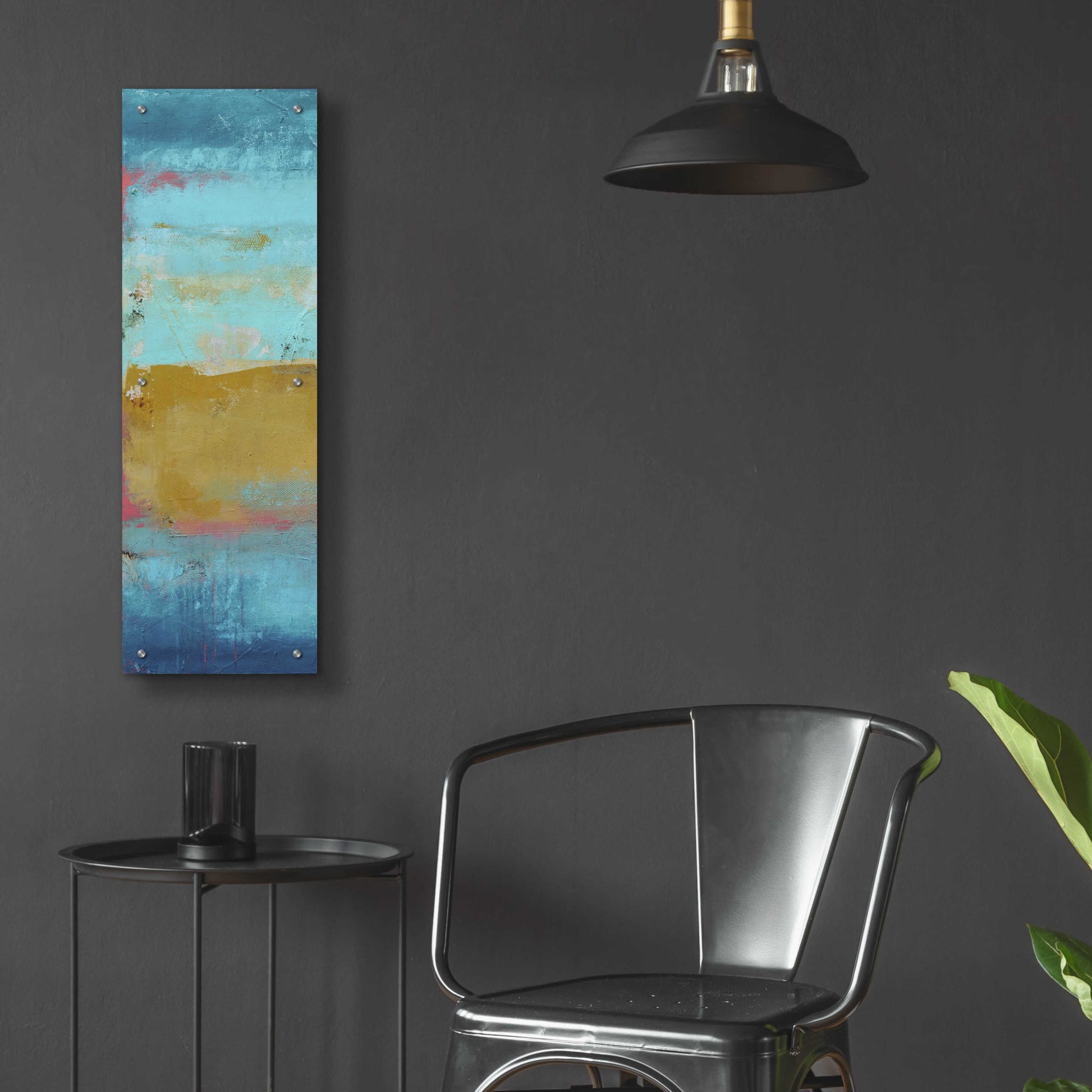 Epic Art 'Riviera Bay I' by Erin Ashley, Acrylic Glass Wall Art,12x36