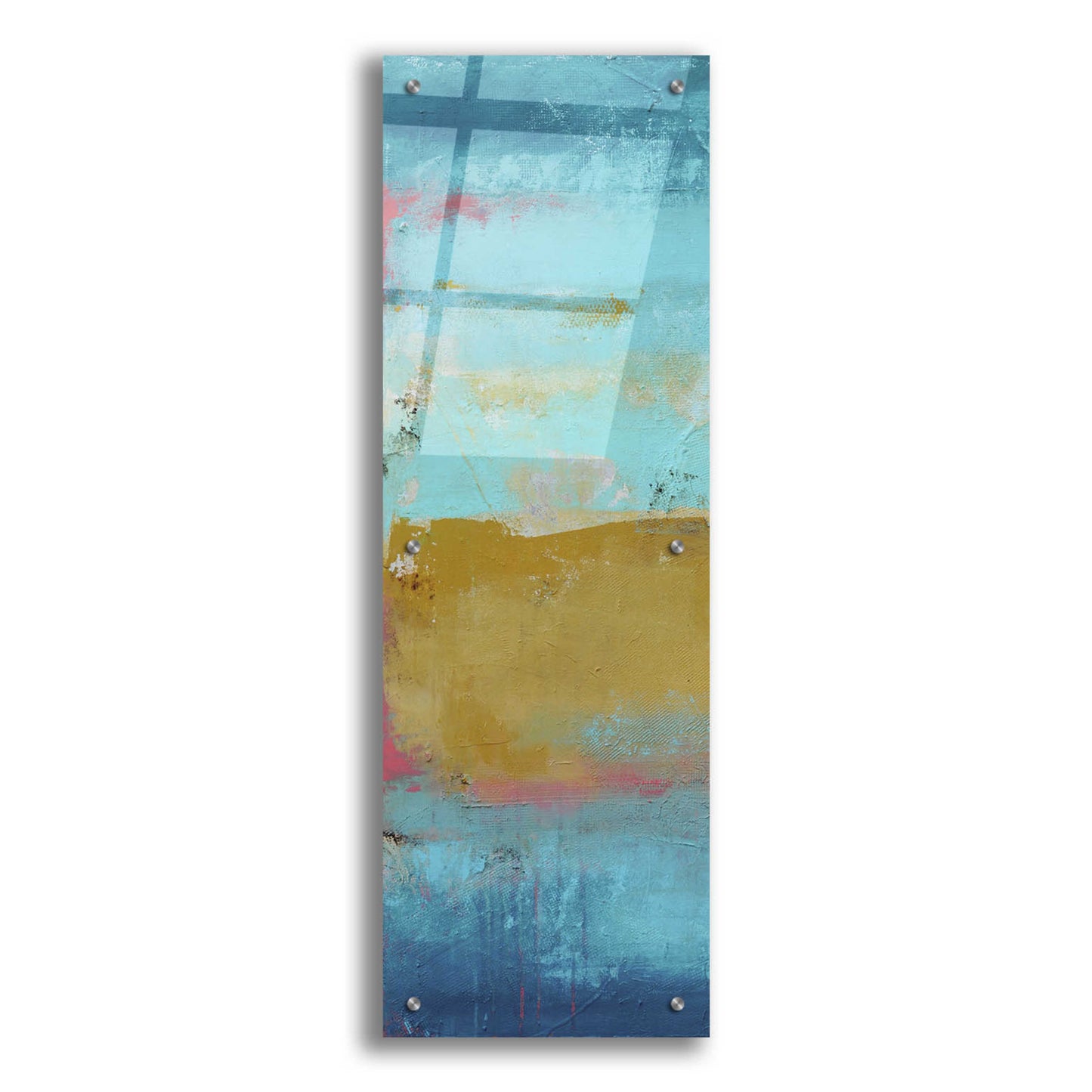 Epic Art 'Riviera Bay I' by Erin Ashley, Acrylic Glass Wall Art,12x36