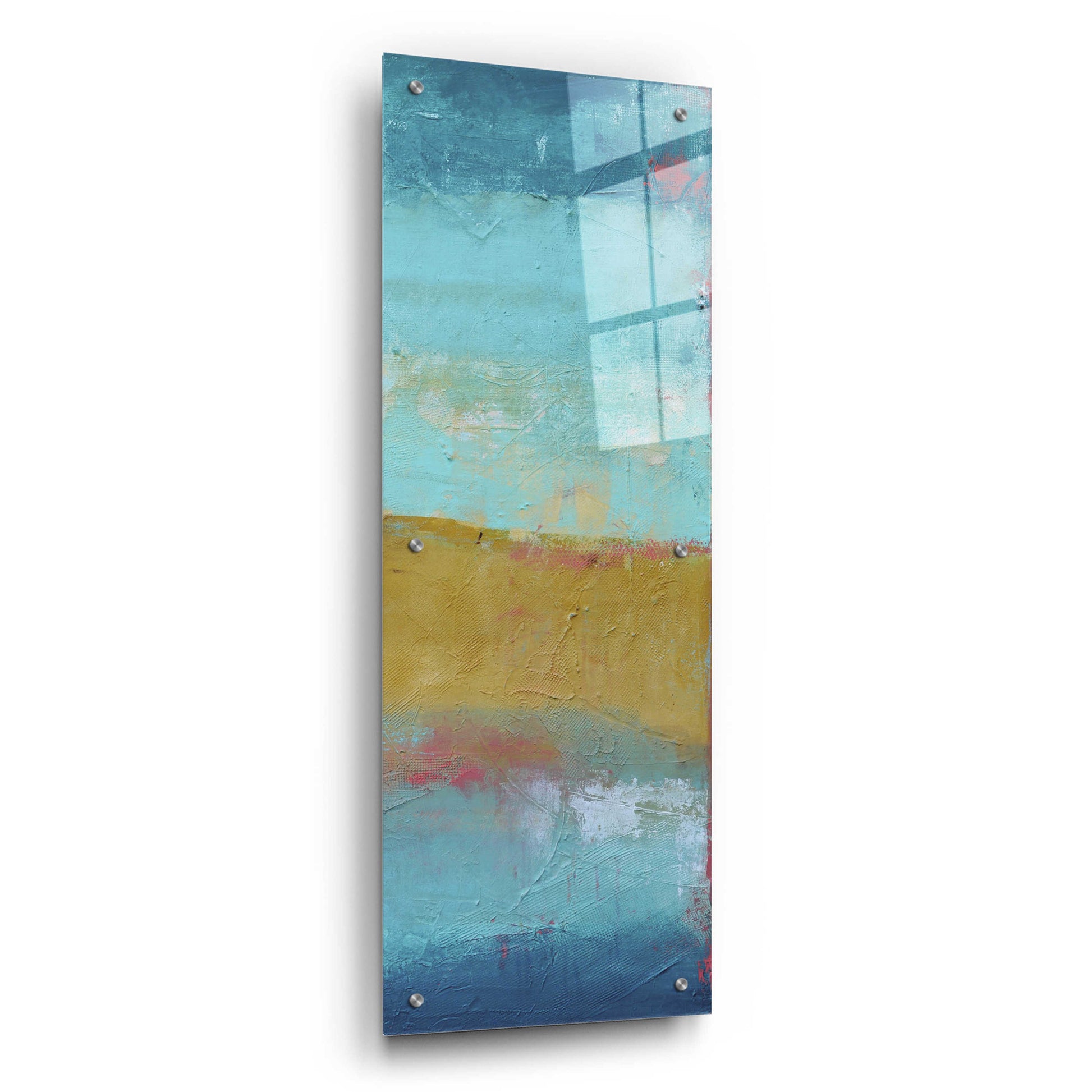 Epic Art 'Riviera Bay II' by Erin Ashley, Acrylic Glass Wall Art,12x36