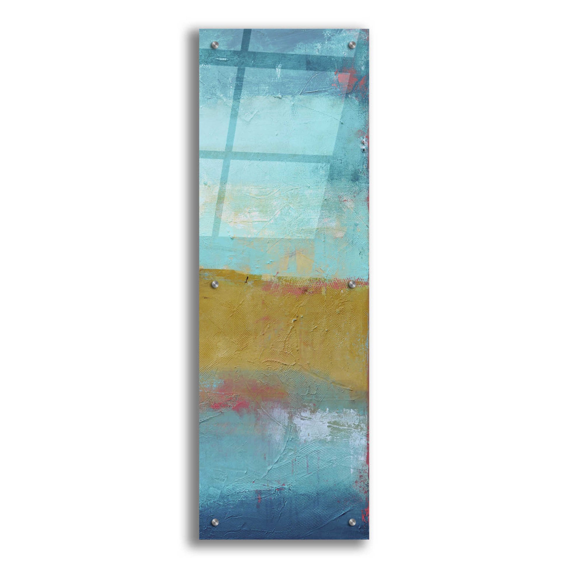 Epic Art 'Riviera Bay II' by Erin Ashley, Acrylic Glass Wall Art,12x36