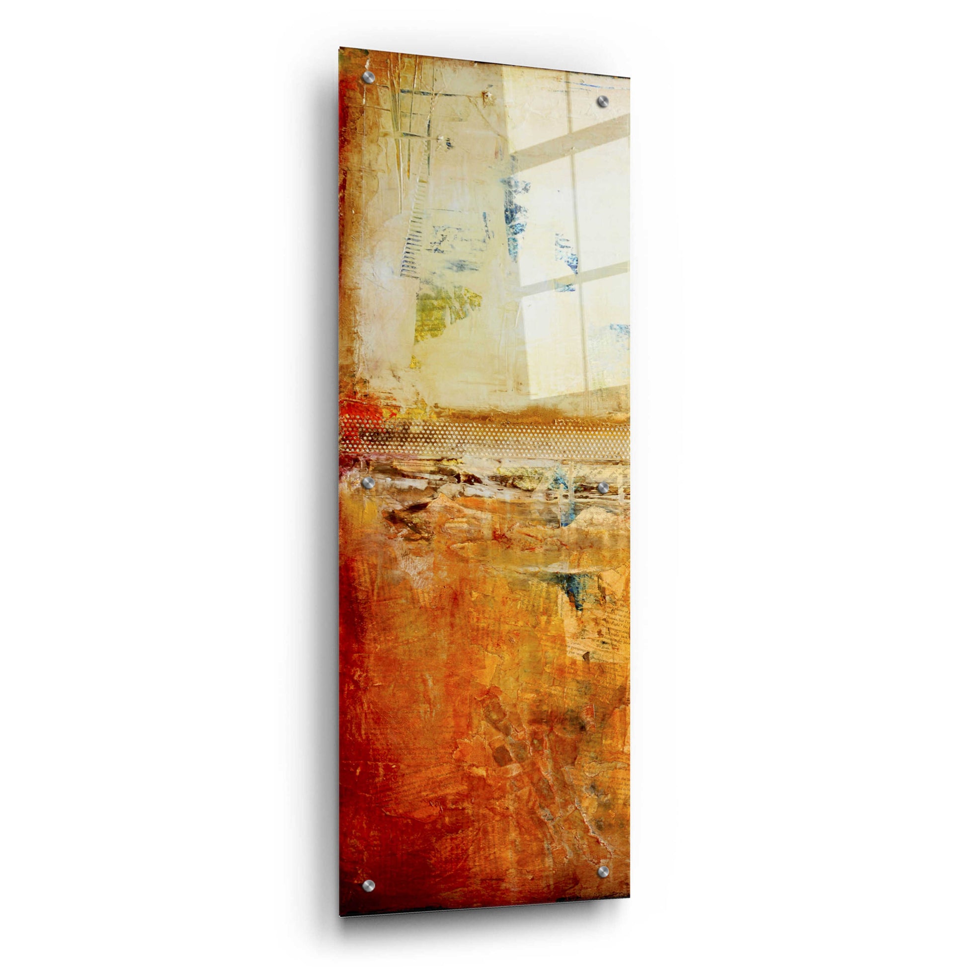 Epic Art 'Story in Your Eyes I' by Erin Ashley, Acrylic Glass Wall Art,12x36