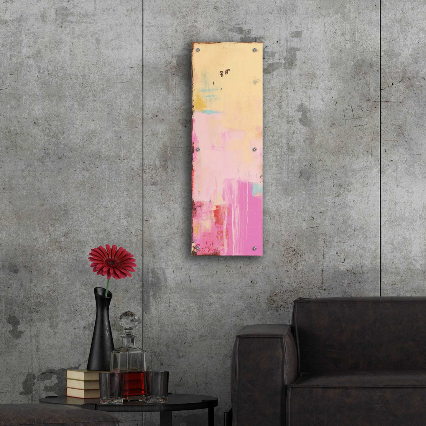 Epic Art 'Sweet Juliets I' by Erin Ashley, Acrylic Glass Wall Art,12x36