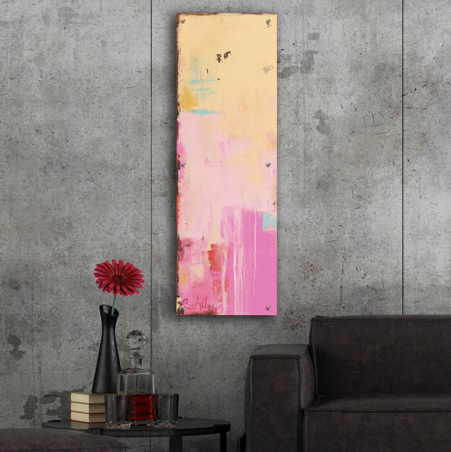 Epic Art 'Sweet Juliets I' by Erin Ashley, Acrylic Glass Wall Art,16x48