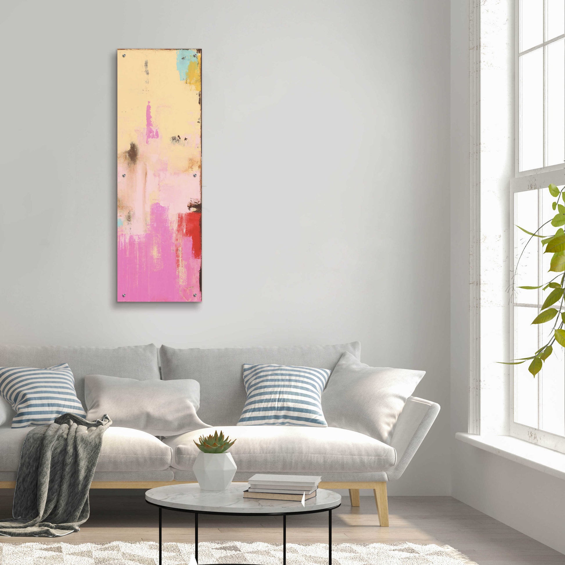 Epic Art 'Sweet Juliets II' by Erin Ashley, Acrylic Glass Wall Art,16x48