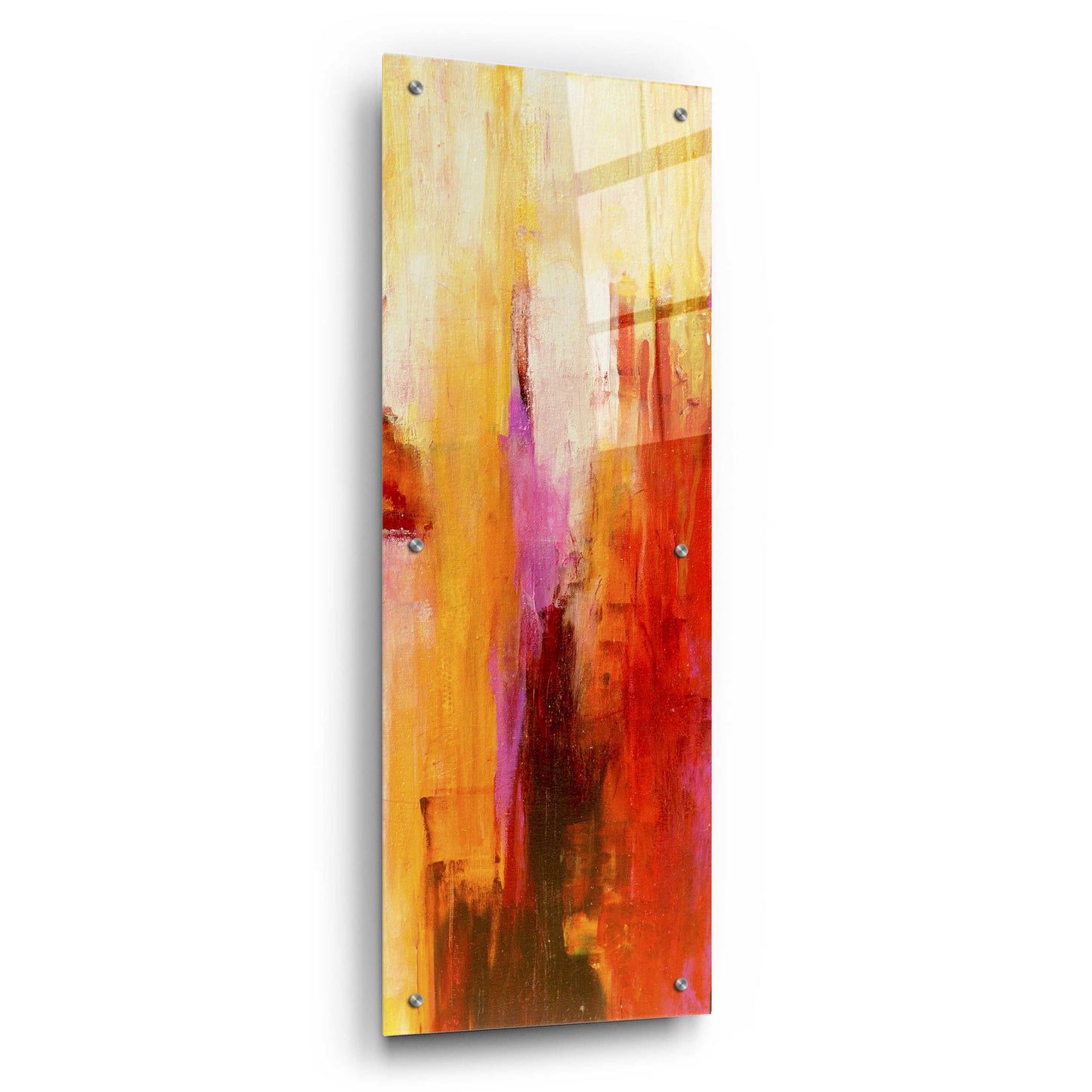 Epic Art 'Sweet Karma II' by Erin Ashley, Acrylic Glass Wall Art,12x36