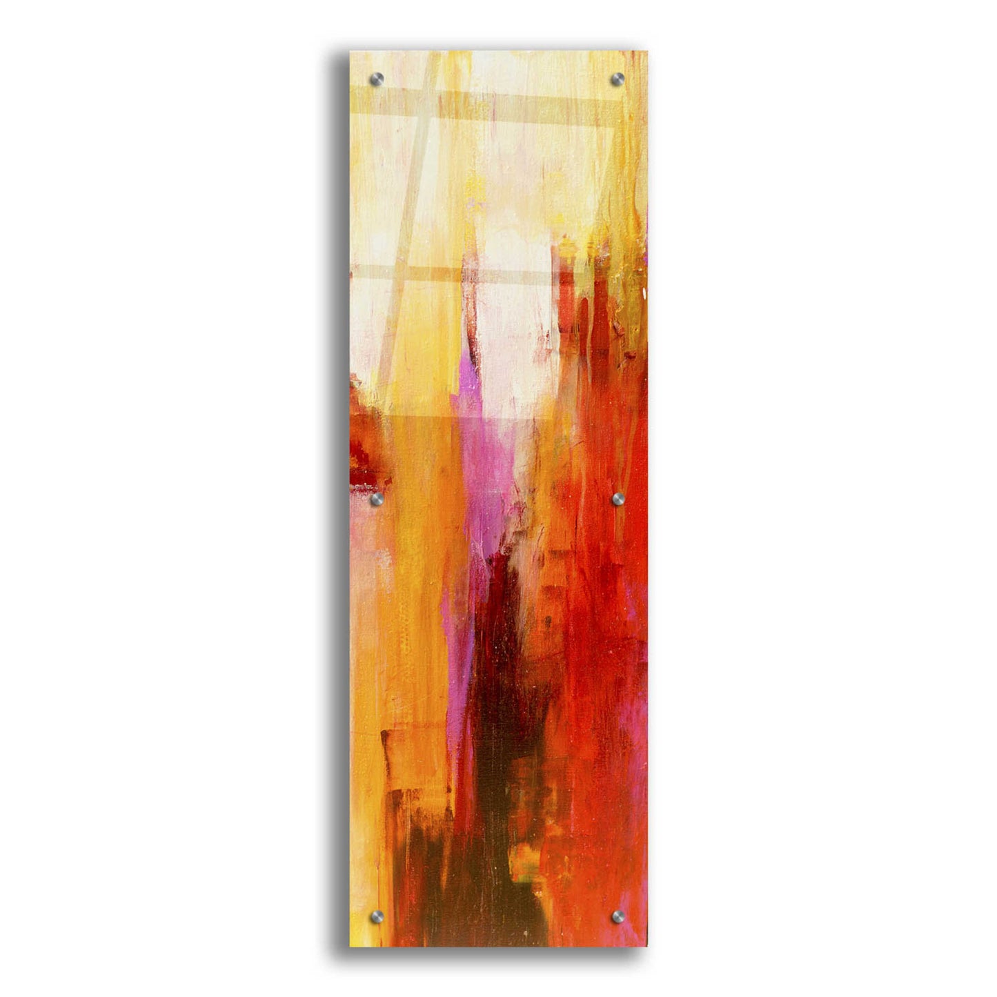 Epic Art 'Sweet Karma II' by Erin Ashley, Acrylic Glass Wall Art,12x36