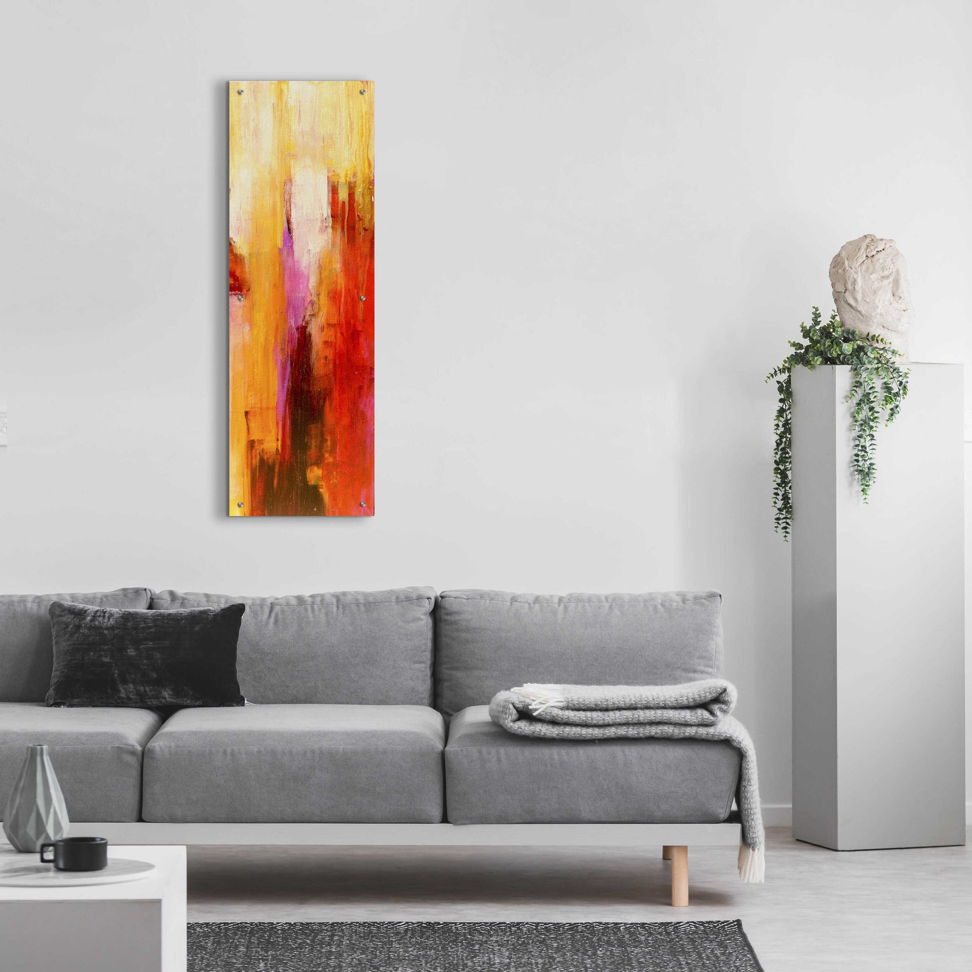 Epic Art 'Sweet Karma II' by Erin Ashley, Acrylic Glass Wall Art,16x48