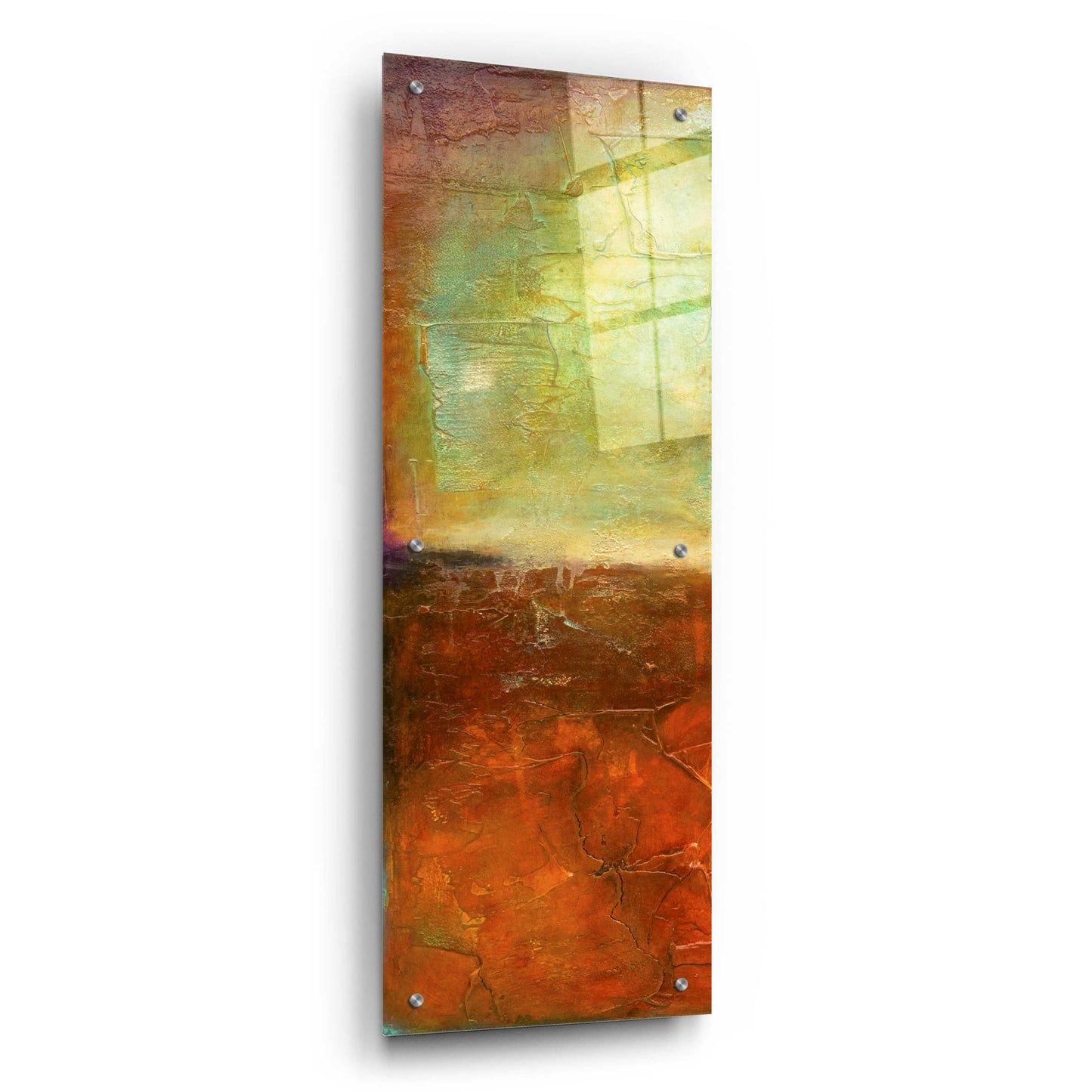 Epic Art 'Unfiltered I' by Erin Ashley, Acrylic Glass Wall Art,12x36