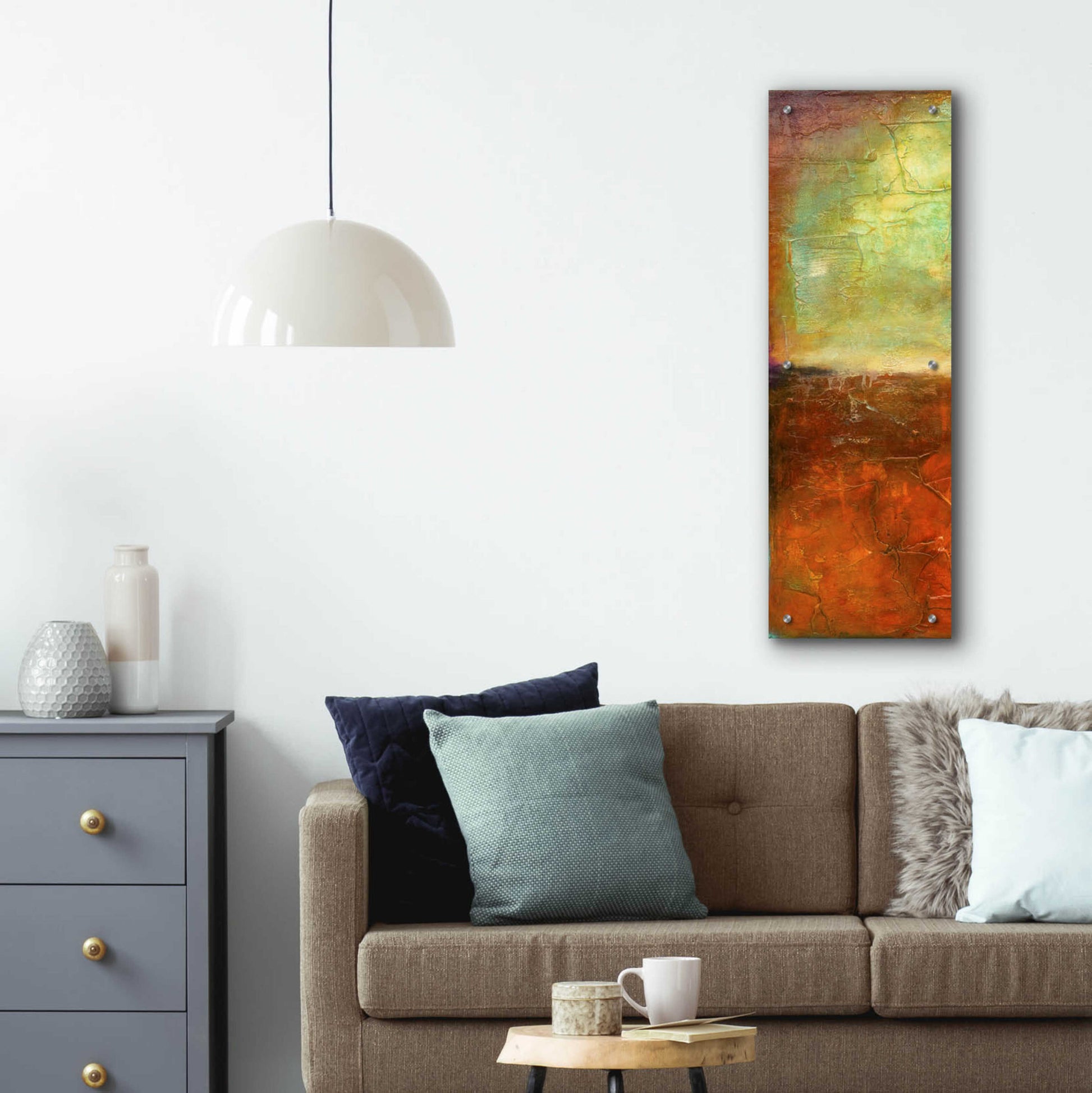 Epic Art 'Unfiltered I' by Erin Ashley, Acrylic Glass Wall Art,12x36