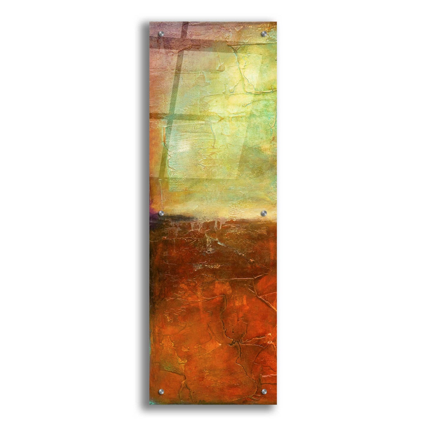 Epic Art 'Unfiltered I' by Erin Ashley, Acrylic Glass Wall Art,12x36