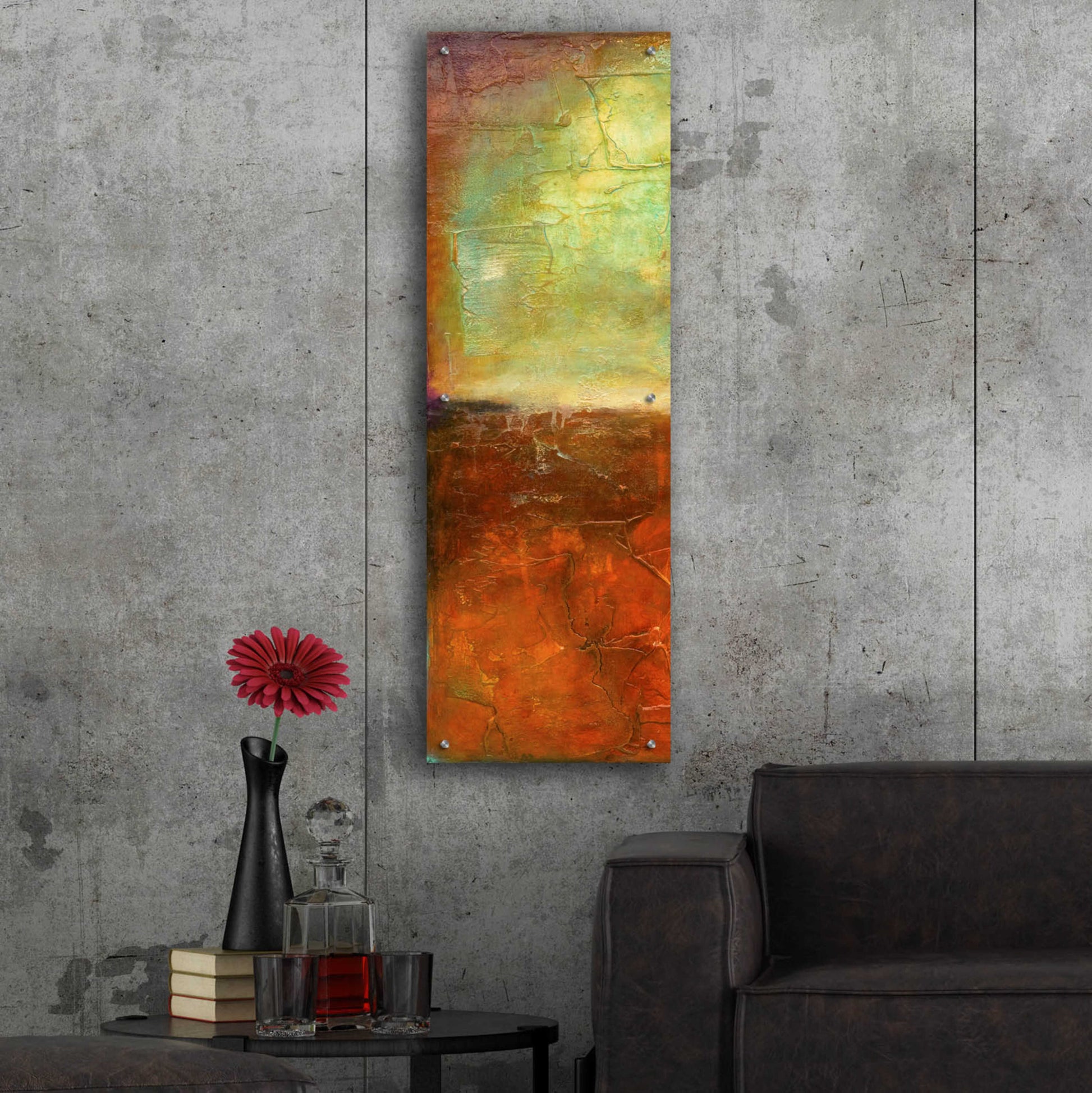 Epic Art 'Unfiltered I' by Erin Ashley, Acrylic Glass Wall Art,16x48