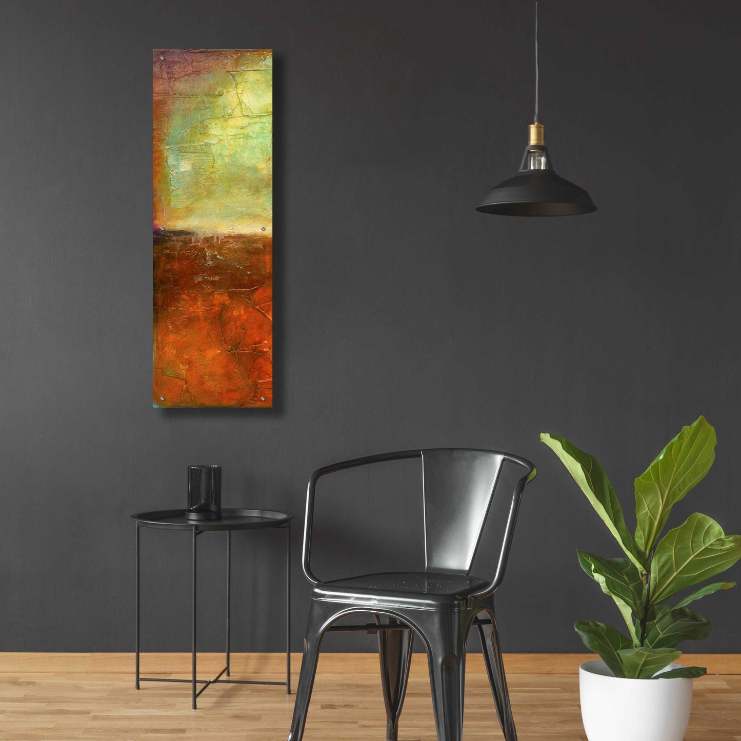 Epic Art 'Unfiltered I' by Erin Ashley, Acrylic Glass Wall Art,16x48